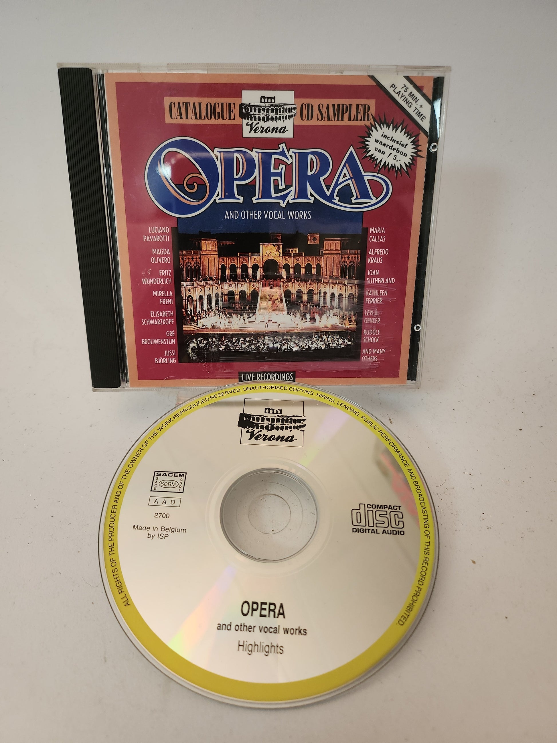 Opera Catalogue Sampler CD - Cd