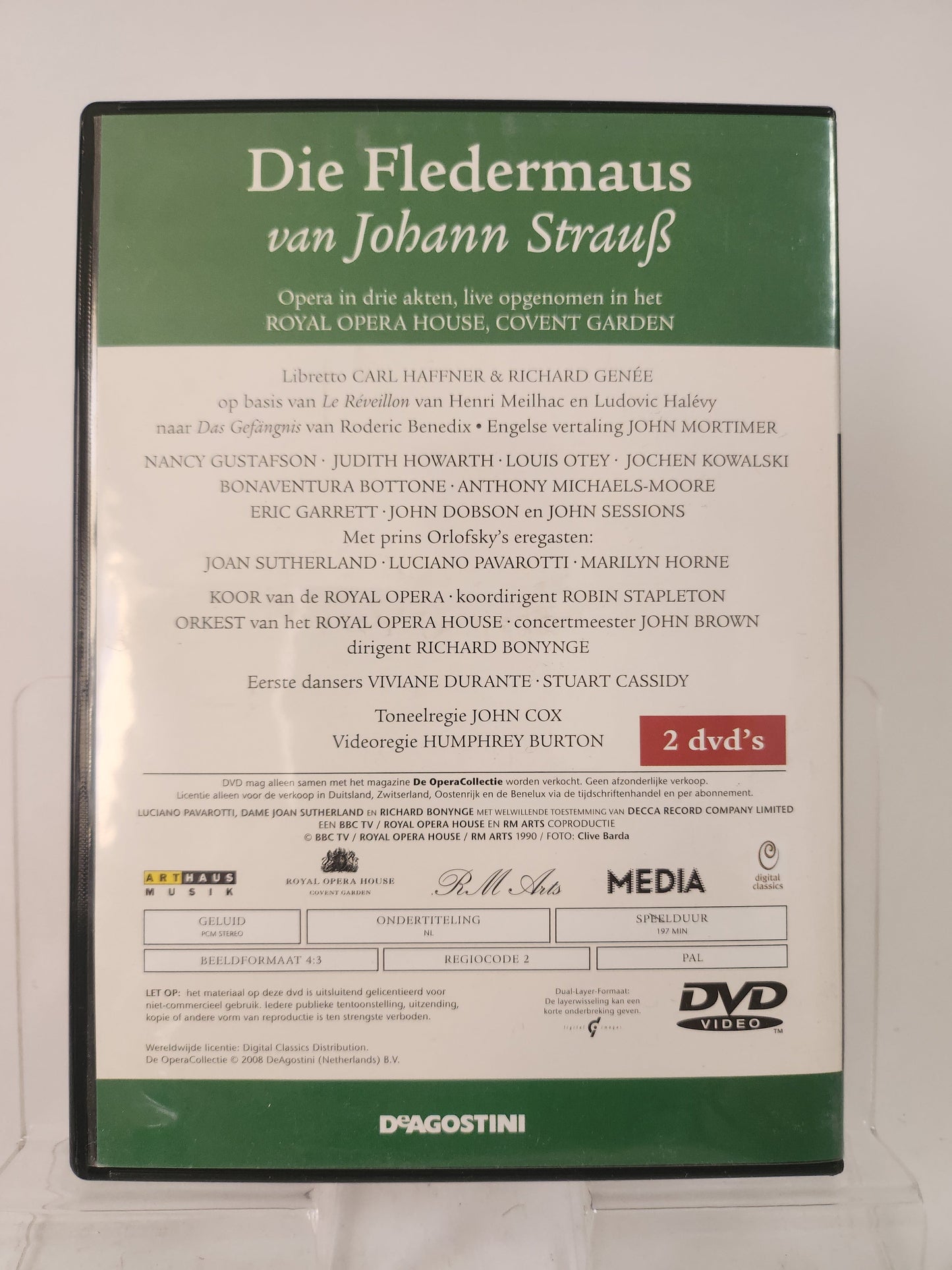 Opera Collectie 11 Strauß ’die Fledermaus ’ DVD Muziek - Dvd Muziek