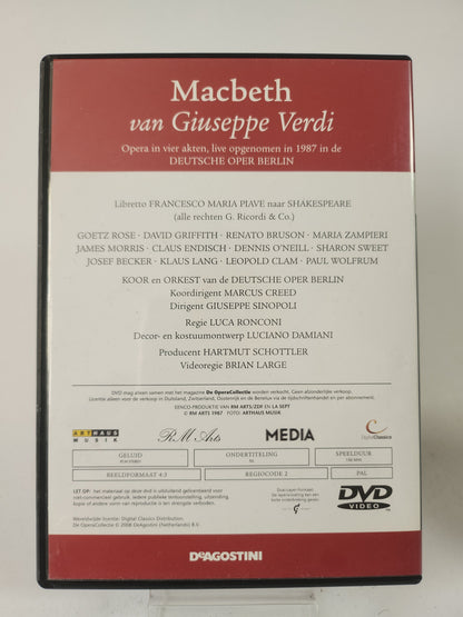 Opera Collectie 17: Verdi ’Macbeth’ DVD Muziek - Dvd Muziek