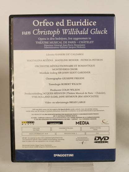 Opera Collectie 22: Willibald Gluck ’Orfeo ed Euridice’ DVD Muziek - Dvd Muziek