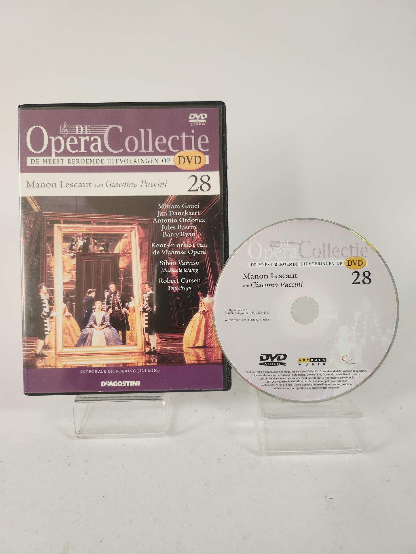 Opera Collectie 28: Puccini ’Manon Lescaut’ DVD Muziek - Dvd Muziek