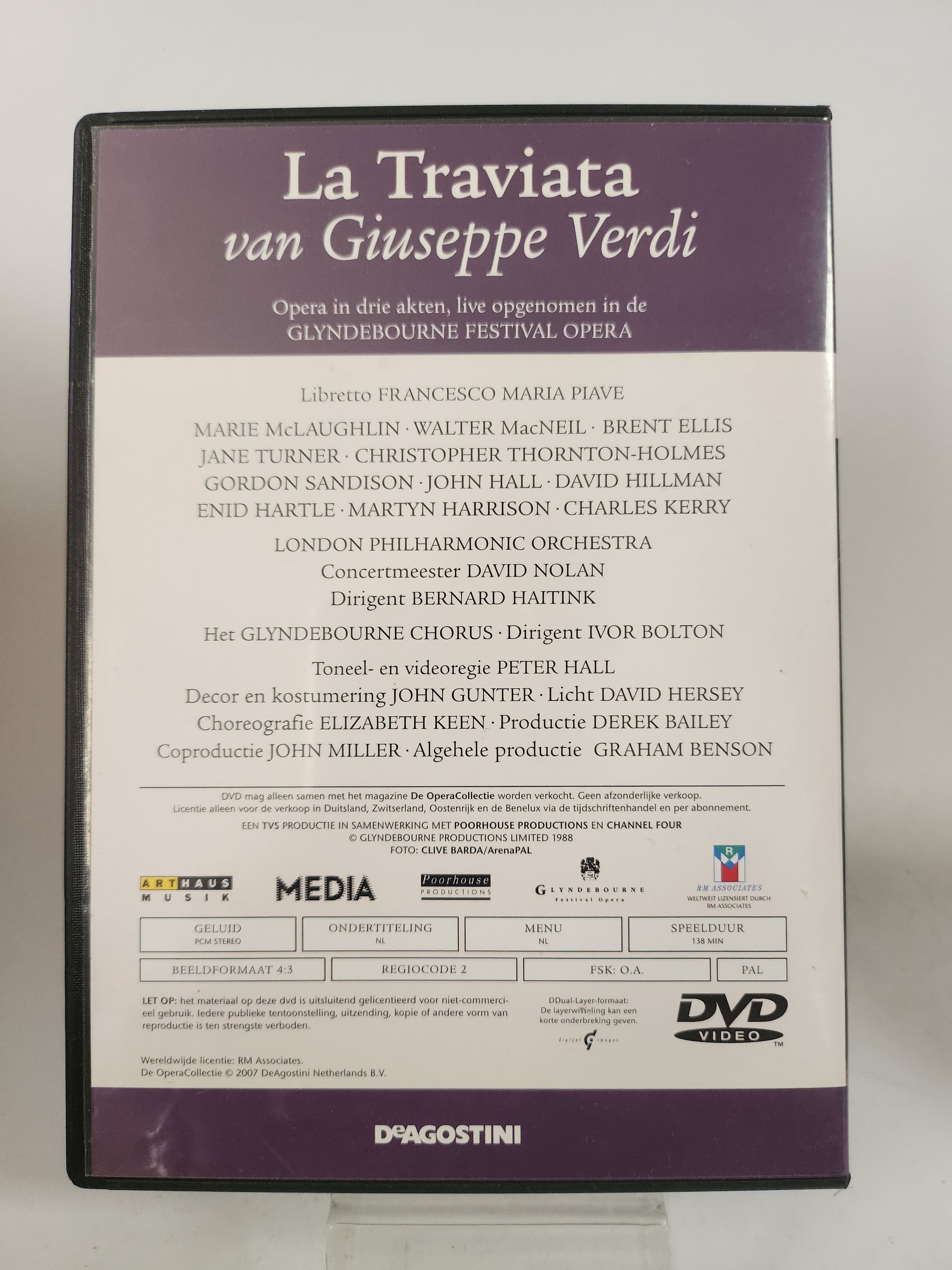 Opera Collectie 4: Verdi ’La Traviata’ DVD Muziek - Dvd Muziek