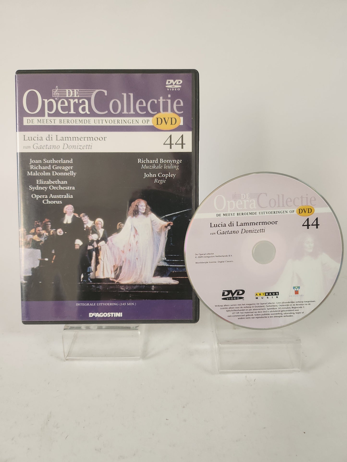 Opera Collectie 44: Donizetti ’Lucia di Lammermoor DVD Muziek - Dvd Muziek