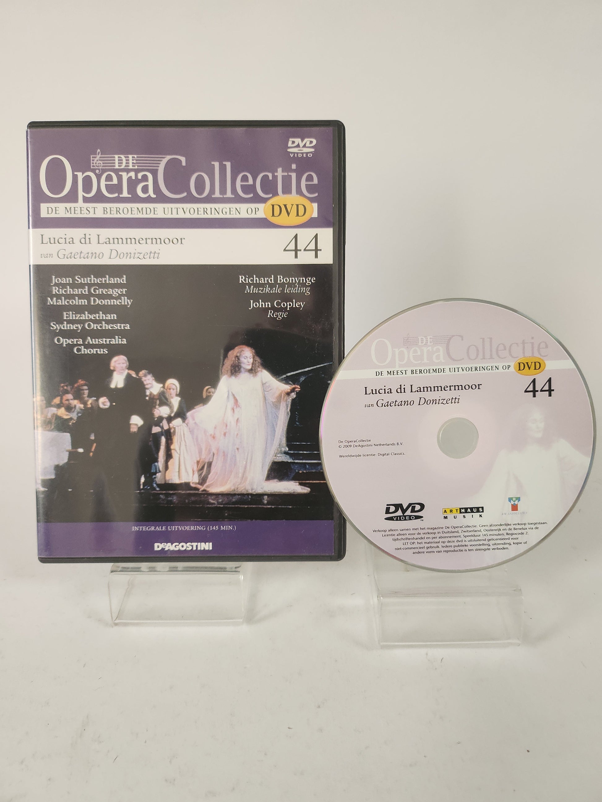 Opera Collectie 44: Donizetti ’Lucia di Lammermoor DVD Muziek - Dvd Muziek