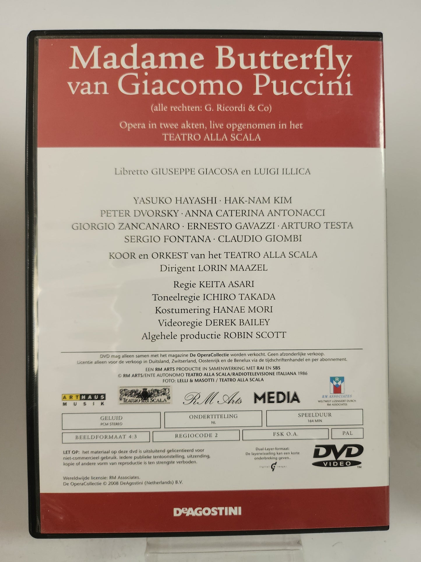 Opera Collectie 5: Puccini ’Madame Butterfly’ DVD Muziek - Dvd Muziek
