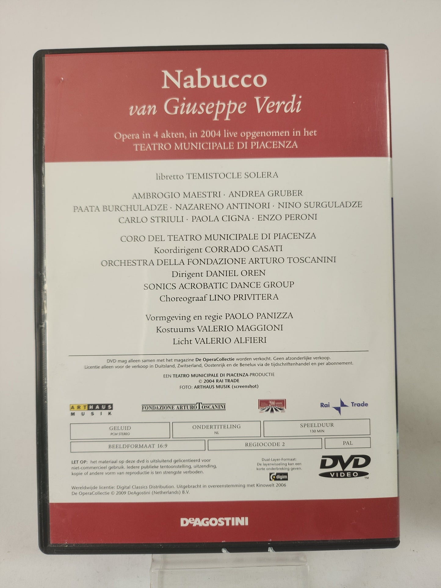 Opera Collectie 57: Verdi ’Nabucco’ DVD Muziek - Dvd Muziek