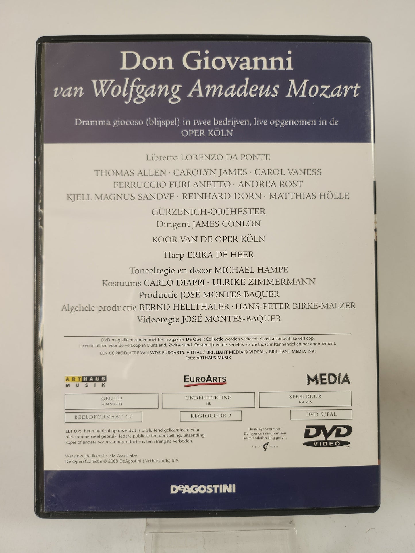 Opera Collectie 6: Mozart ’Don Giovanni’ DVD Muziek - Dvd Muziek