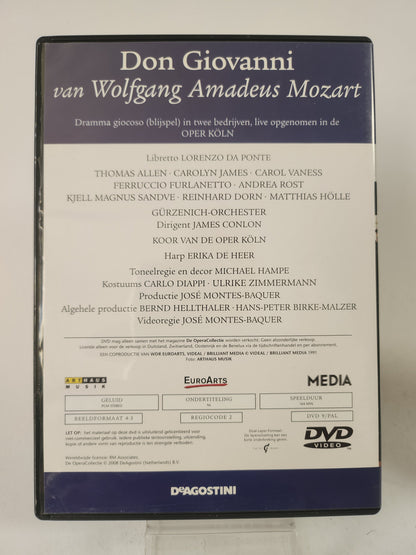 Opera Collectie 6: Mozart ’Don Giovanni’ DVD Muziek - Dvd Muziek