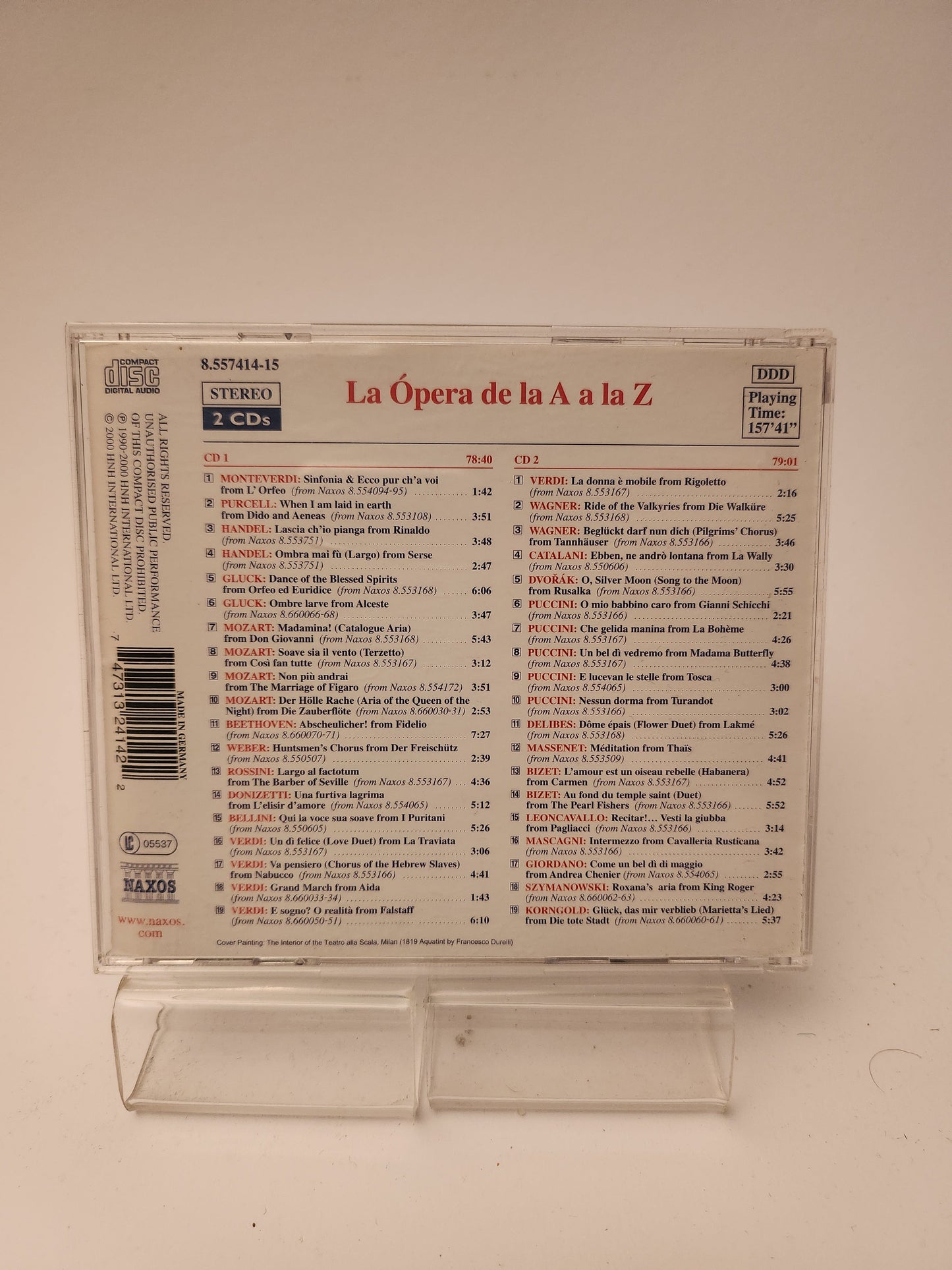 Opera de la A a la Z CD - Cd