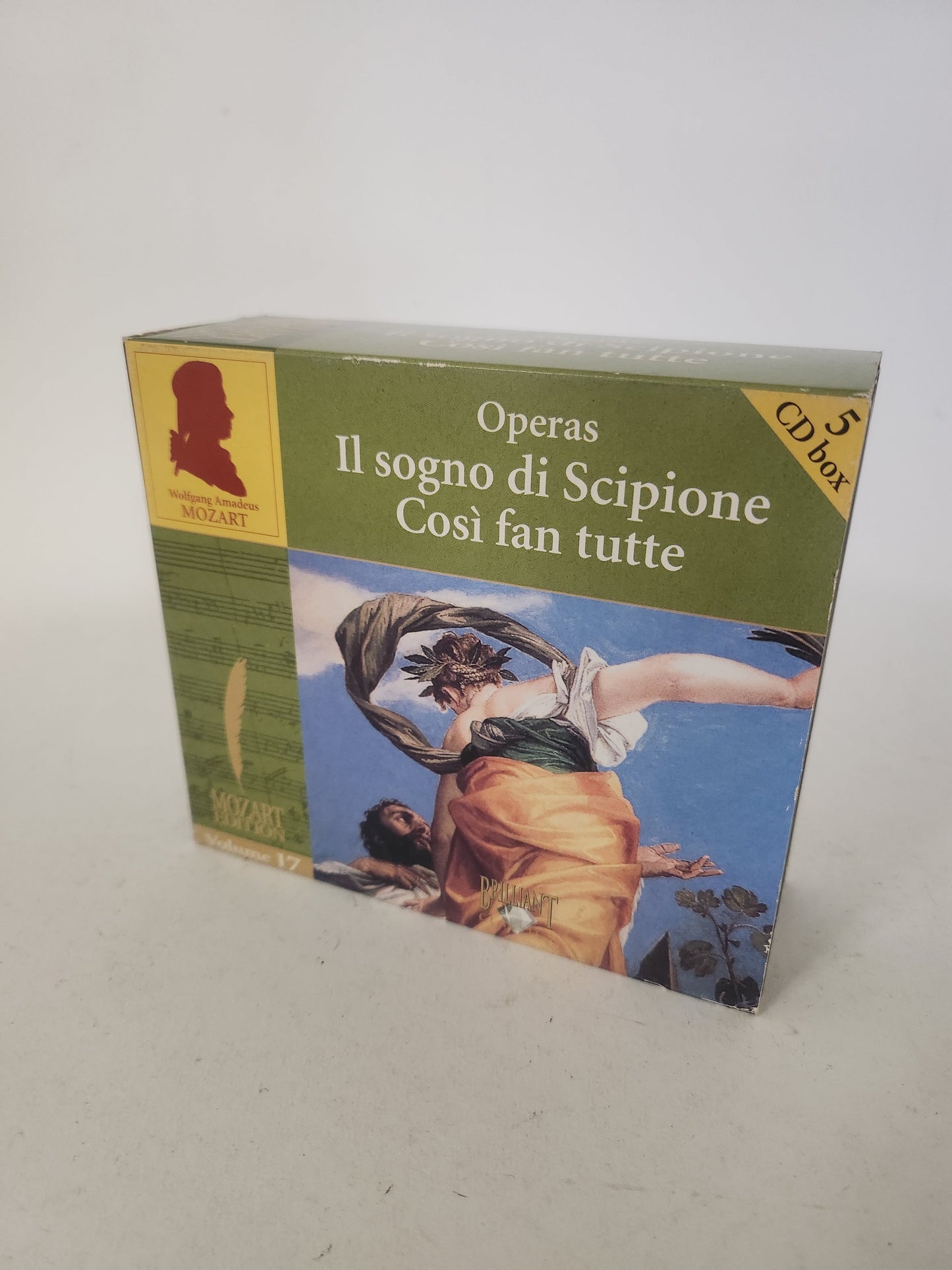 Operas: Il Sogno di Scipione Cosi fan Tutte Volume 17 CD Box - Cd