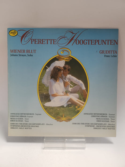 Operette Hoogtepunten: Wiener Blut & Giuditta LP Vinyl - Lp Vinyl