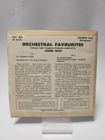 Orchestral Favourites Single Vinyl - Single Vinyl