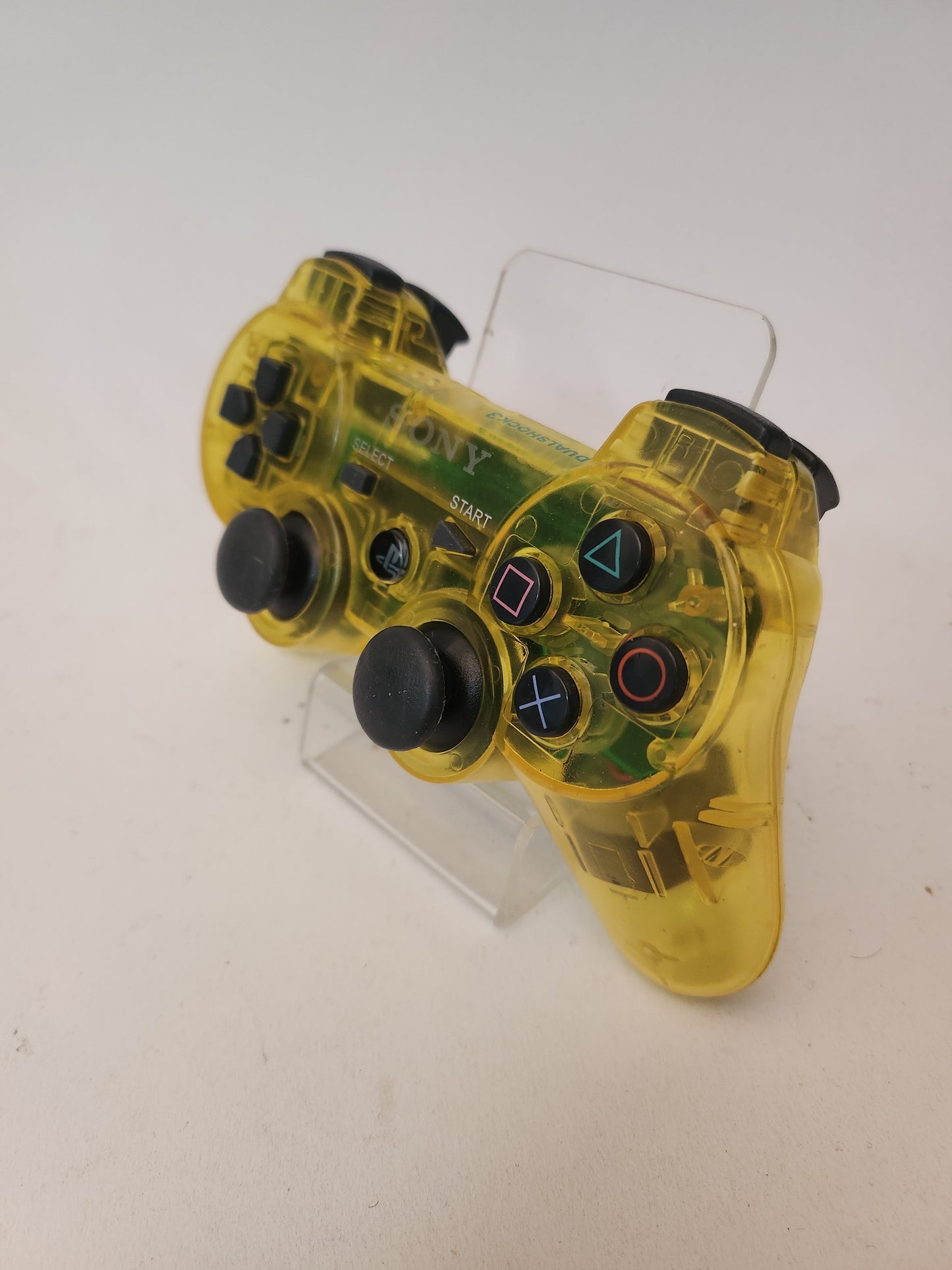 Orginele Transparant Gele Sony Controller Playstation 3 - Playstation 3 Accessoires