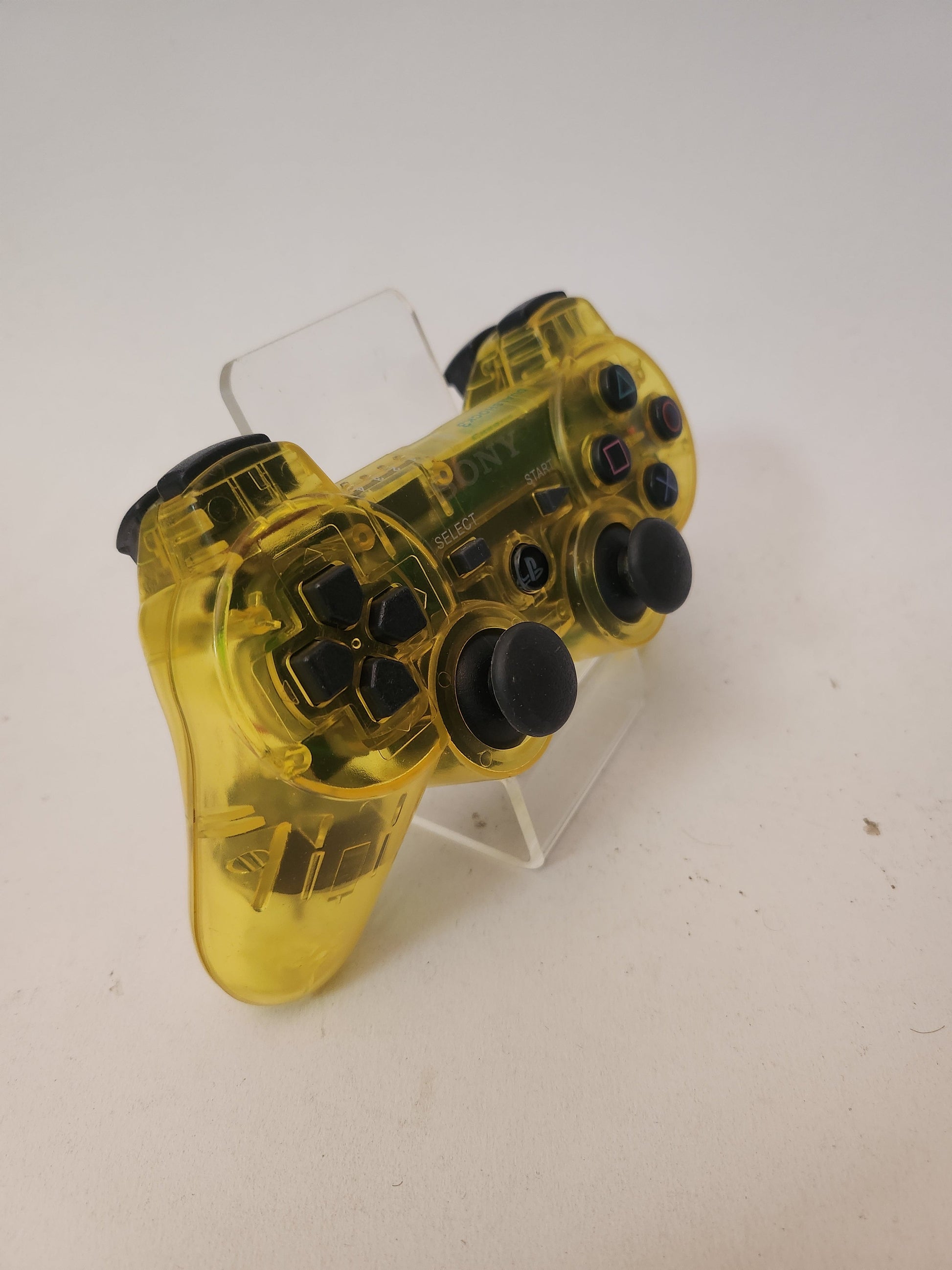 Orginele Transparant Gele Sony Controller Playstation 3 - Playstation 3 Accessoires