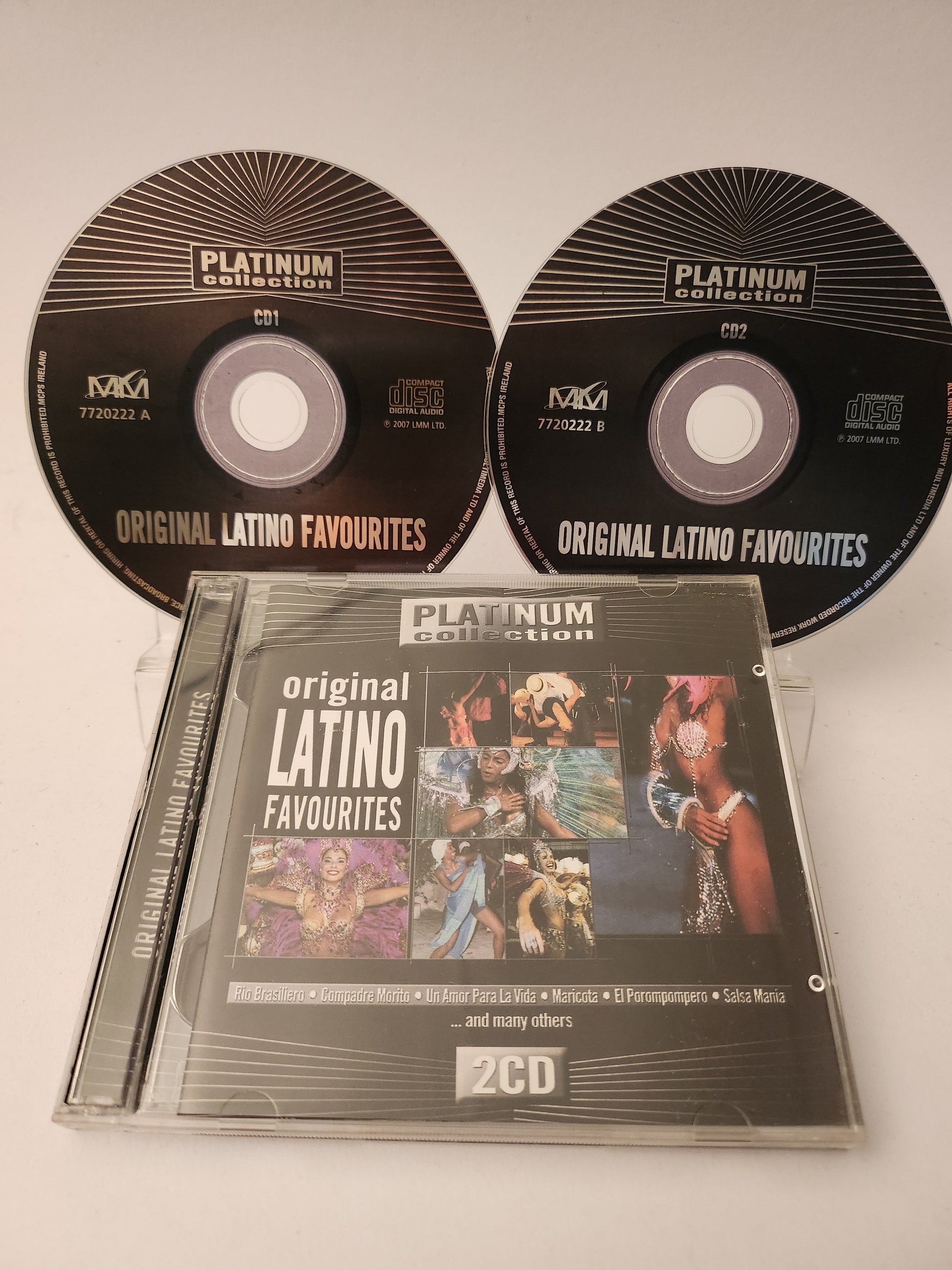 Original Latino Favourites CD - Cd