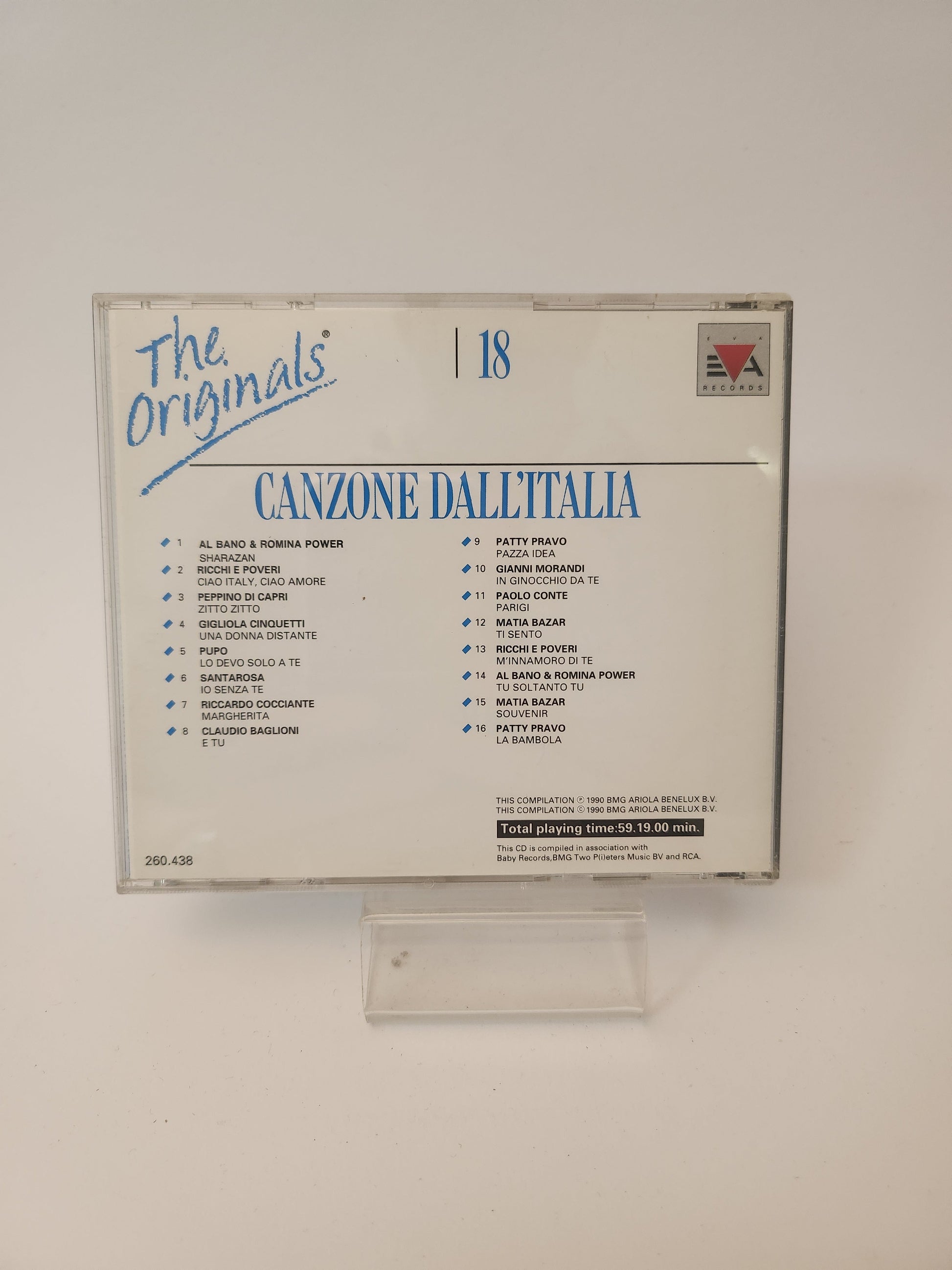 Originals Canzone Dall’Italia 18 CD - Cd
