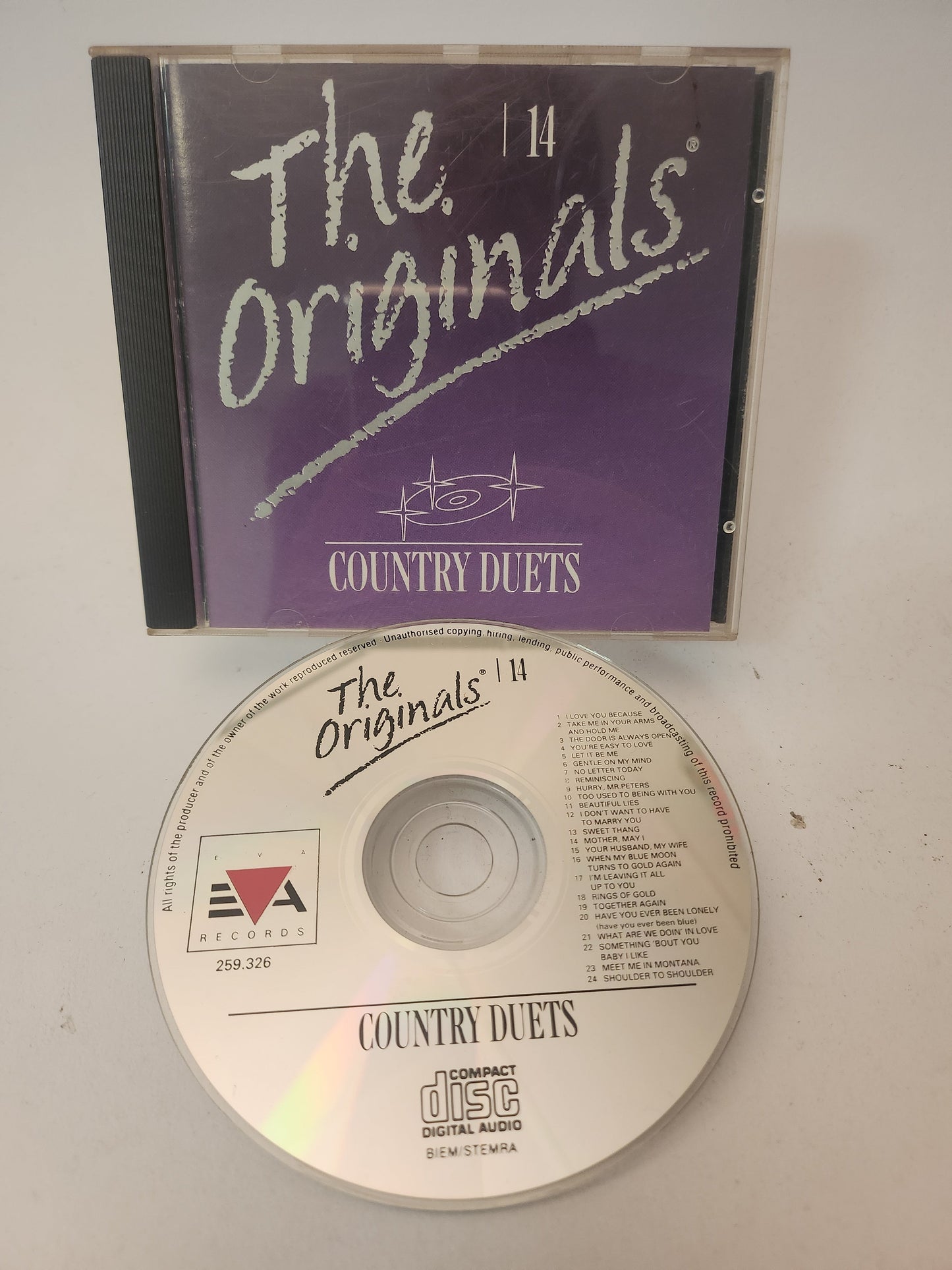 Originals Country Duets Volume 14 CD - Cd