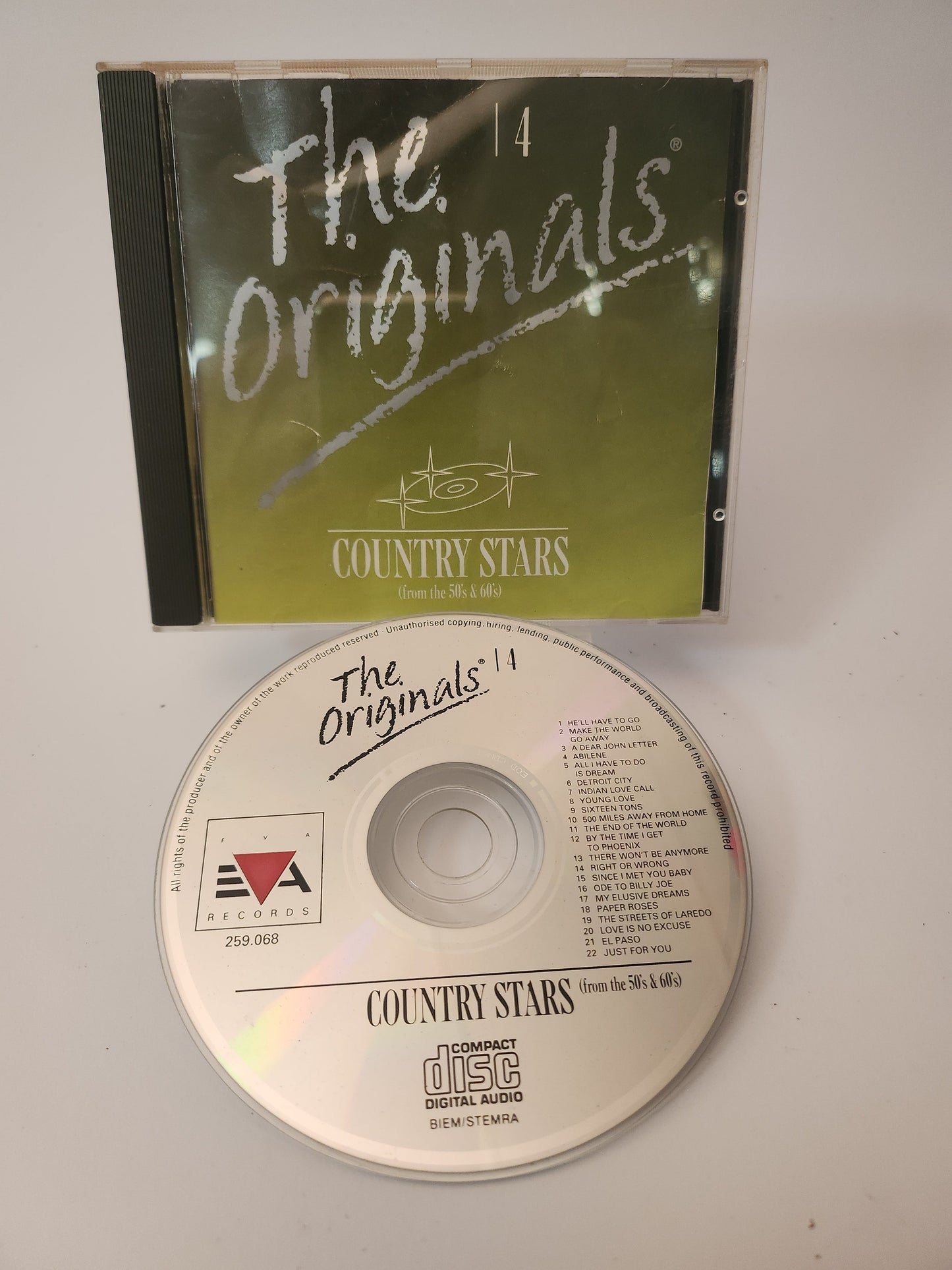 Originals Country Stars from the 50’s & 60’s Volume 4 CD - Cd