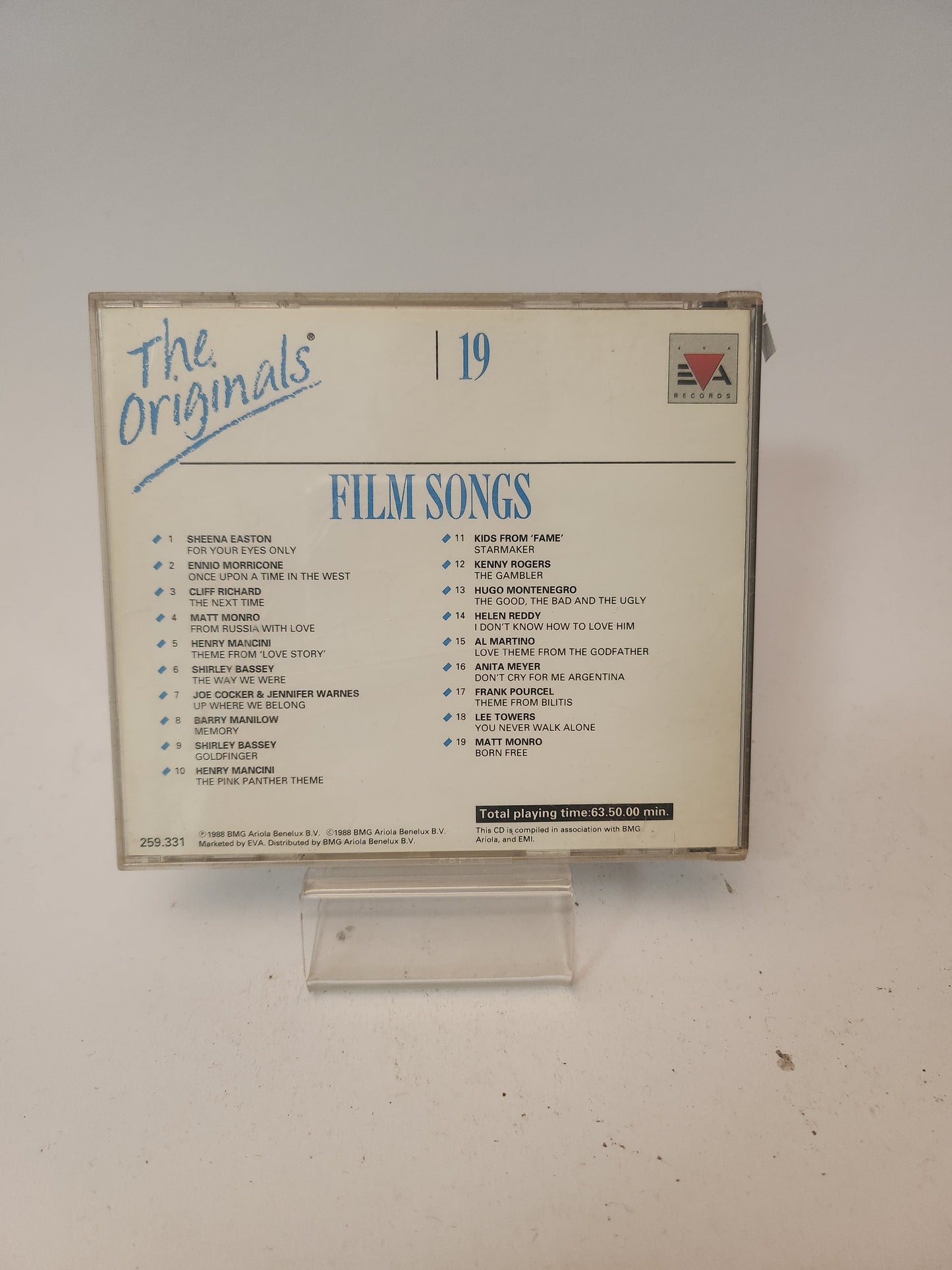 Originals Film Songs Volume 19 CD - Cd