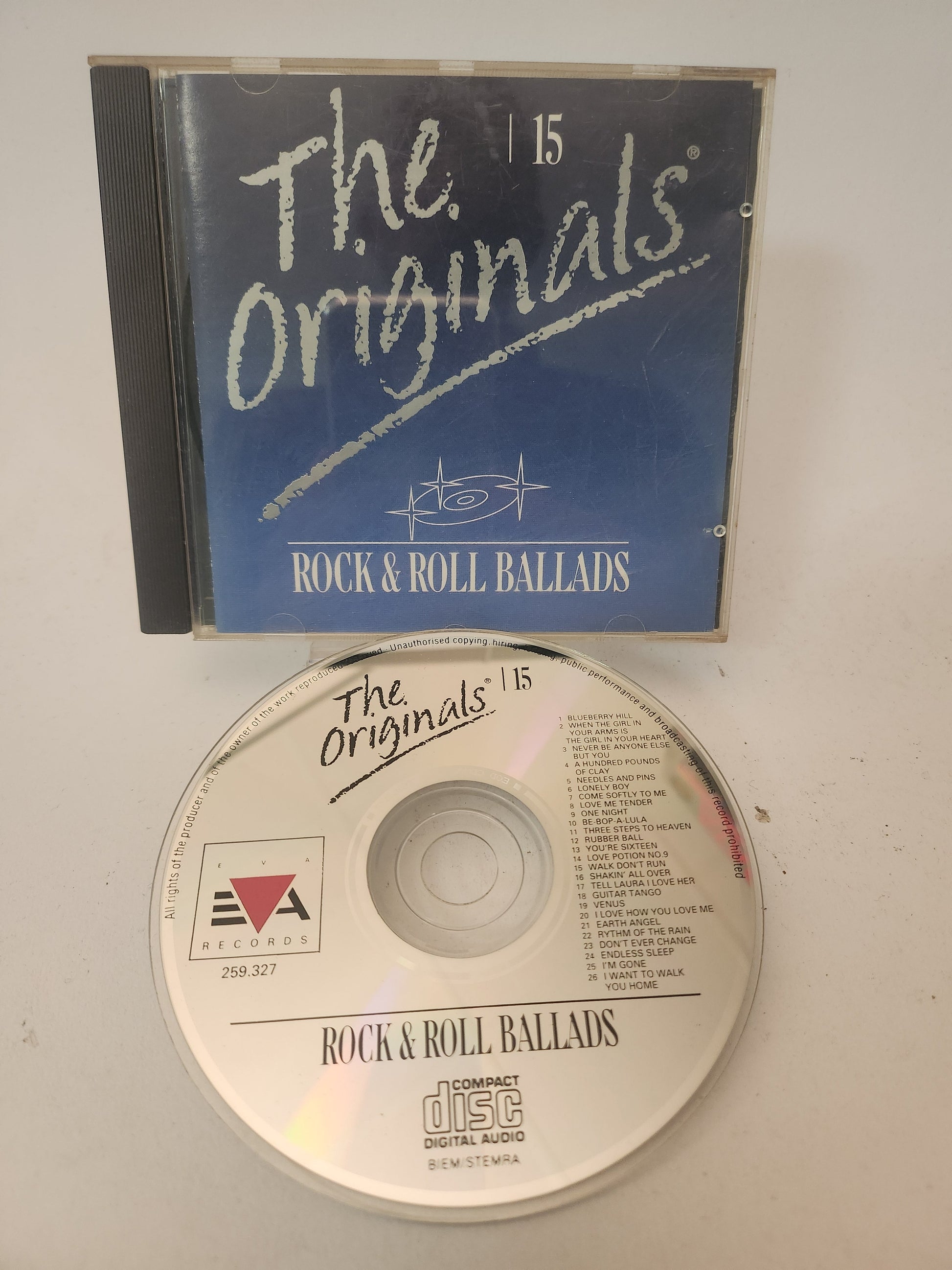 Originals Rock & Roll Ballads Volume 15 CD - Cd