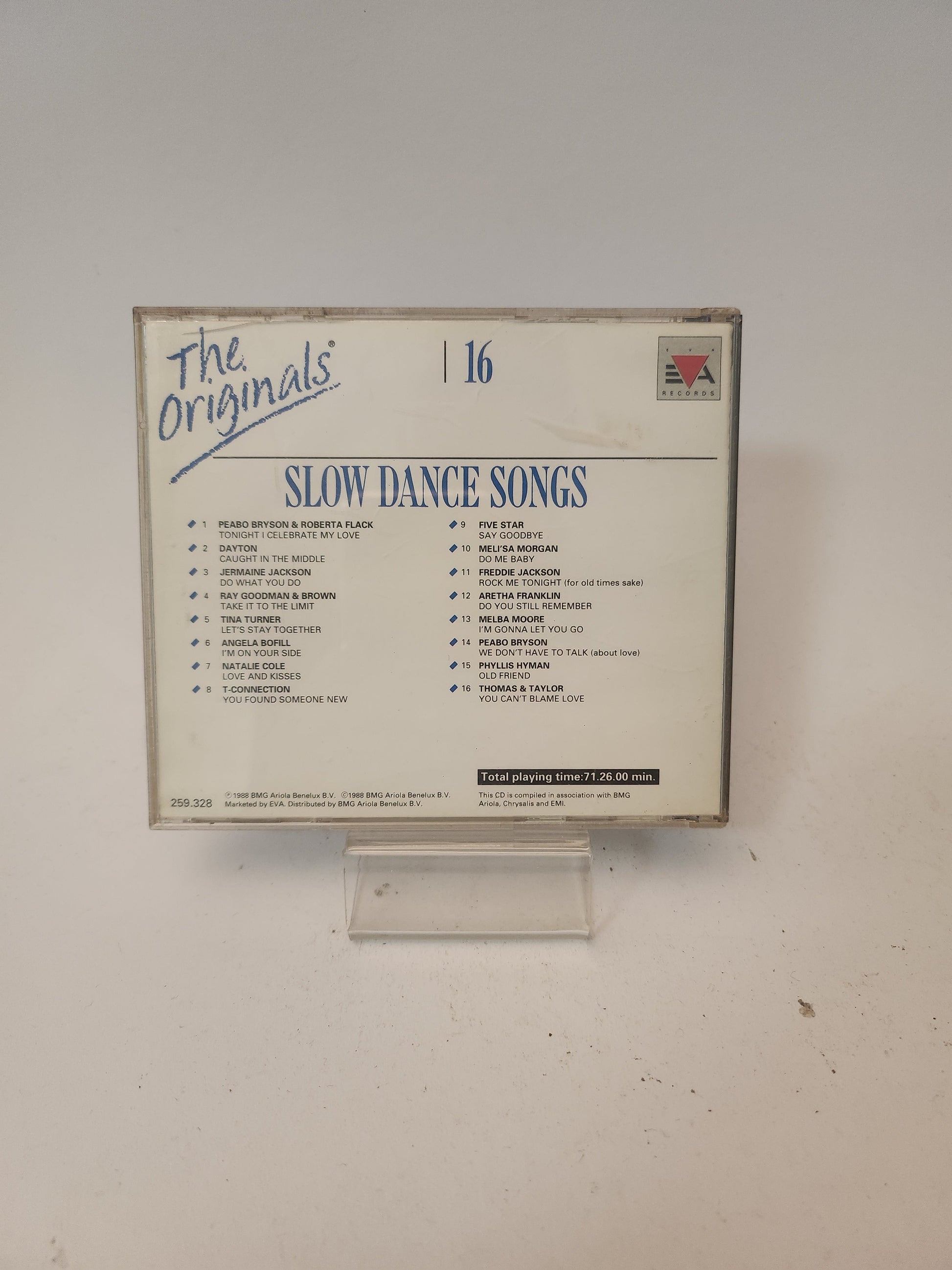 Originals Slow Dance Songs Volume 16 CD - Cd