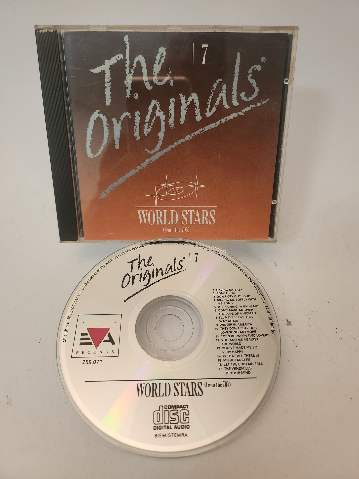 Originals World Stars from the 70’s Volume 7 CD - Cd