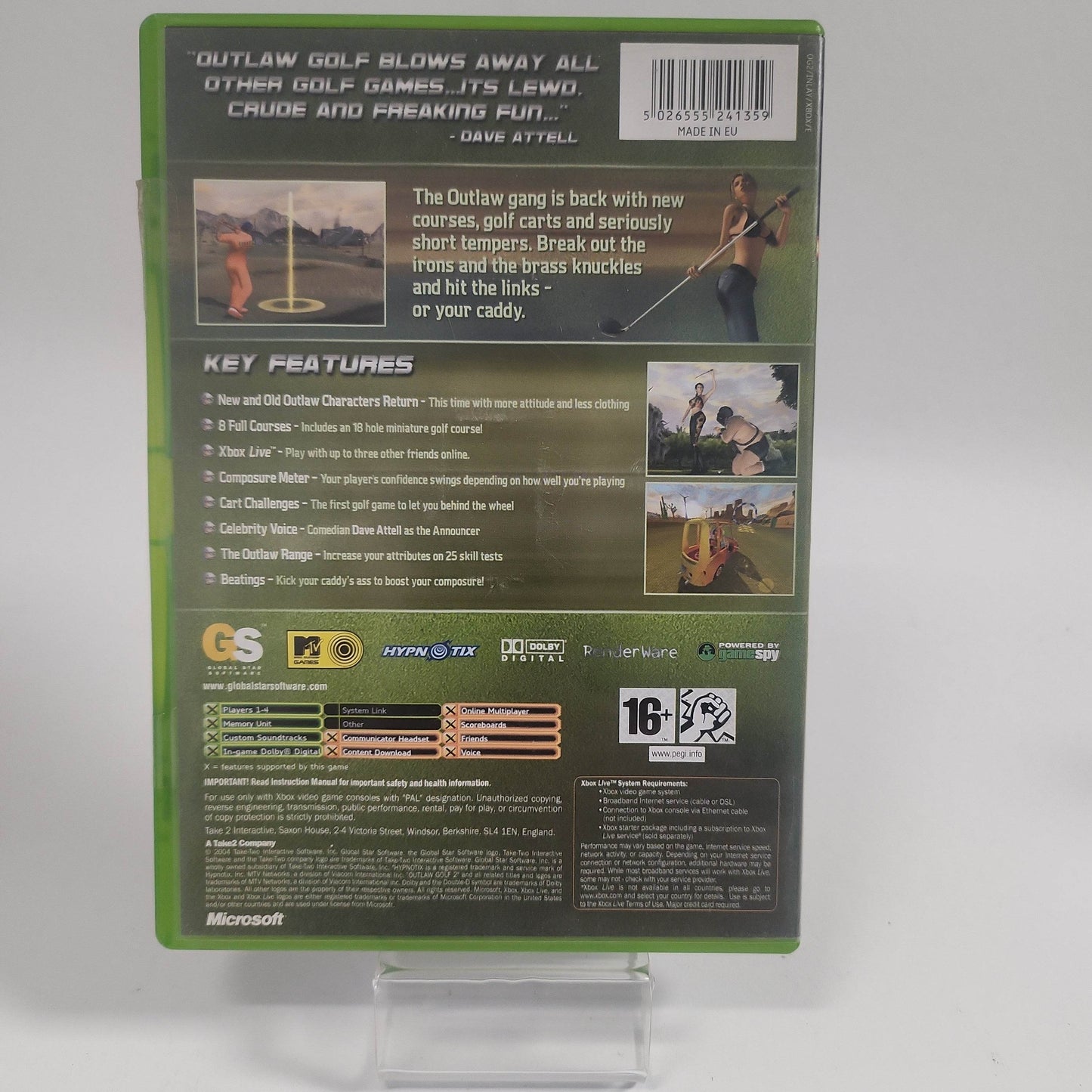 Outlaw Golf 2 Xbox Original - Feniks Gameshop