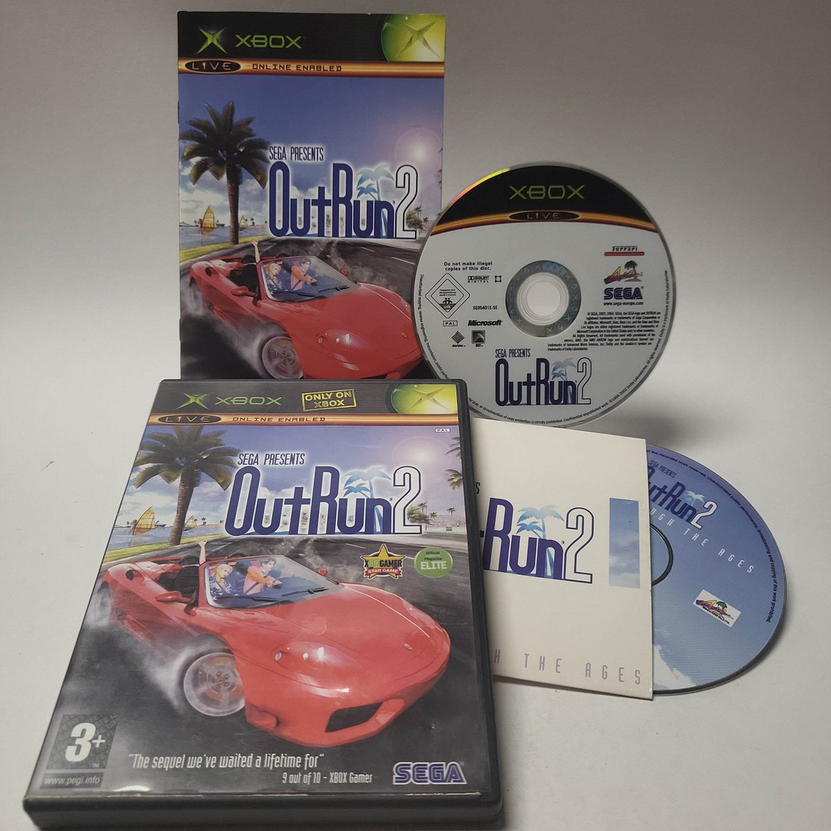 Outrun 2 incl Music CD Xbox Original - Feniks Gameshop