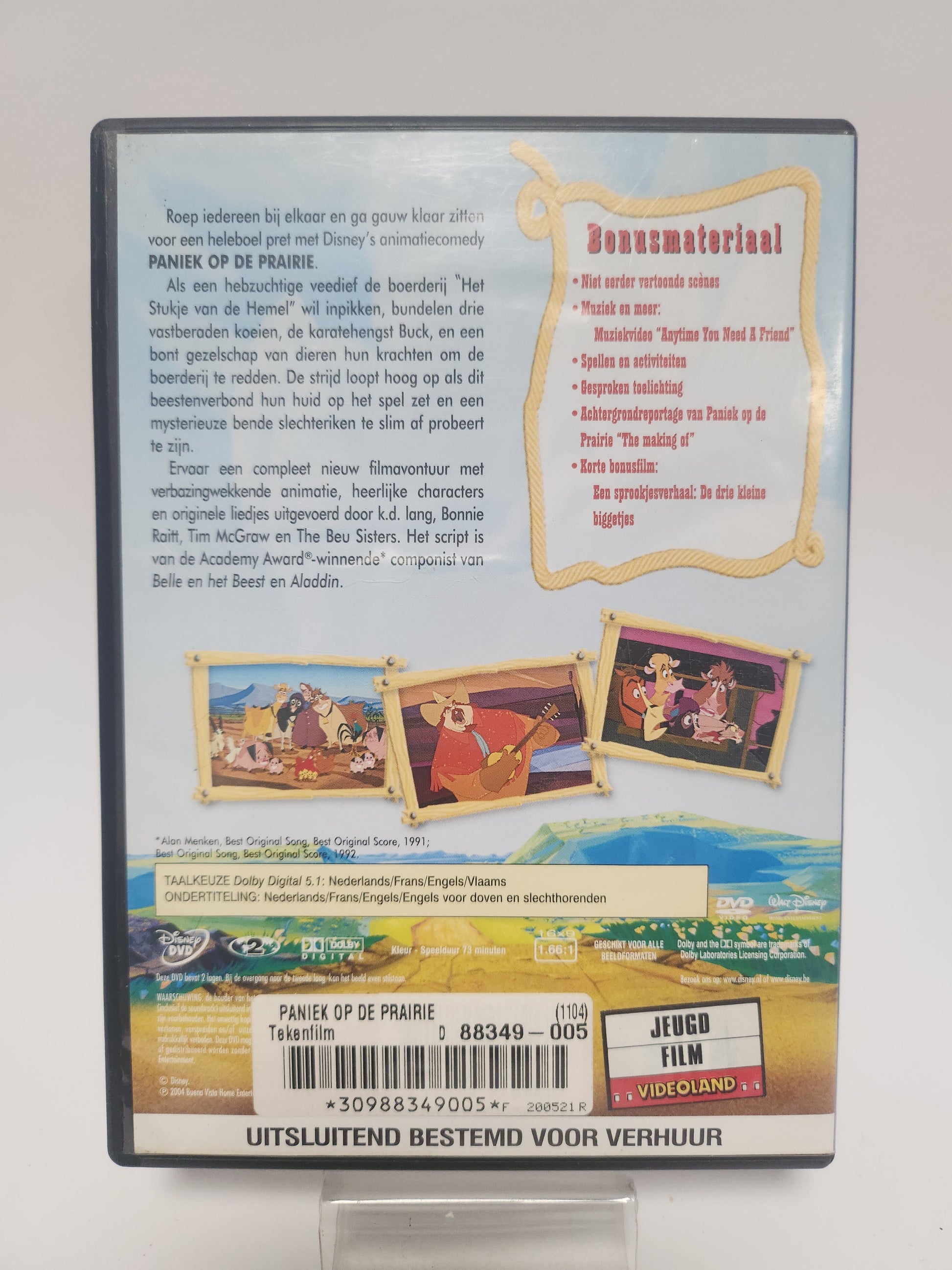 Paniek op de Prairie DVD Kids - Dvd kids