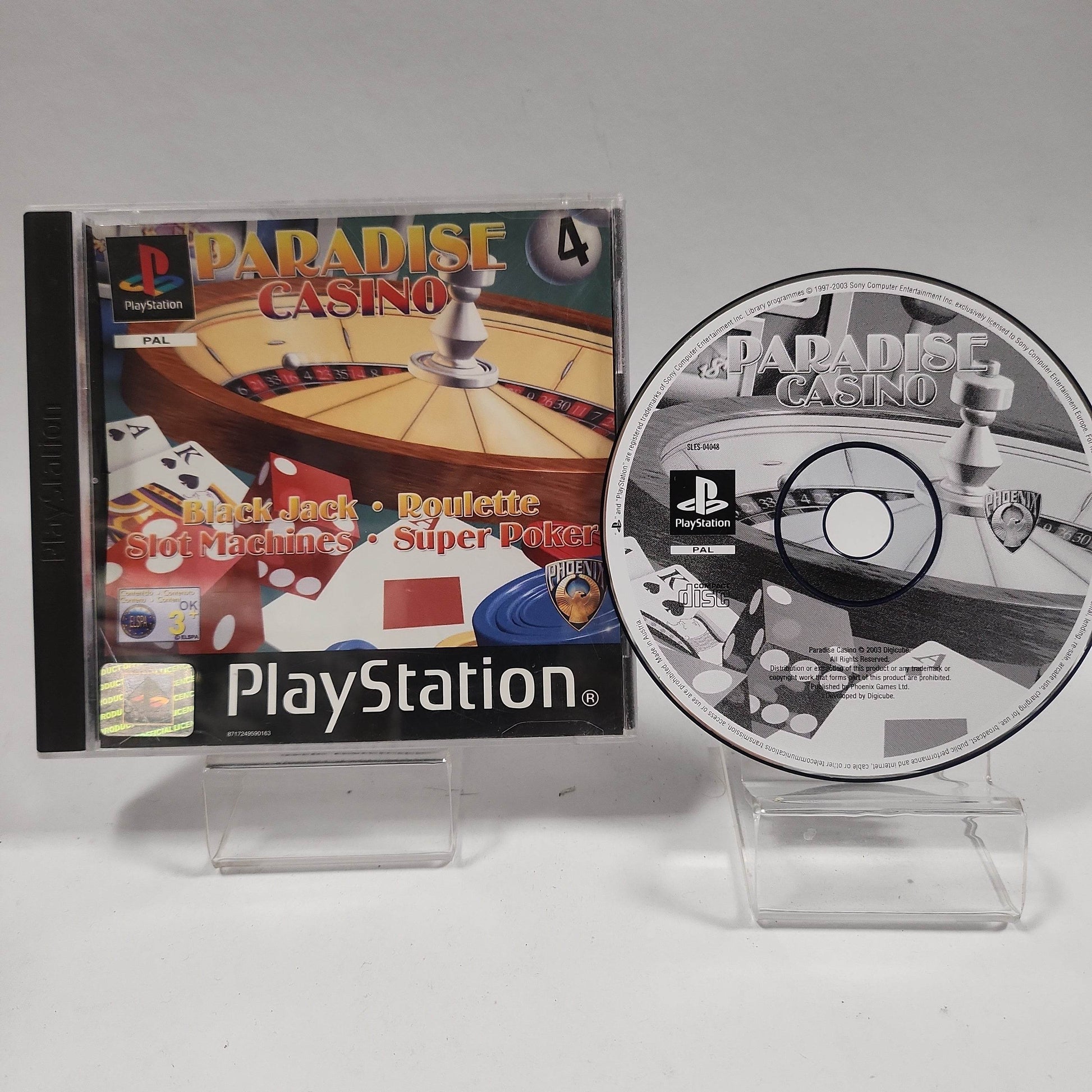 Paradise Casino (No Book) Playstation 1 - Feniks Gameshop