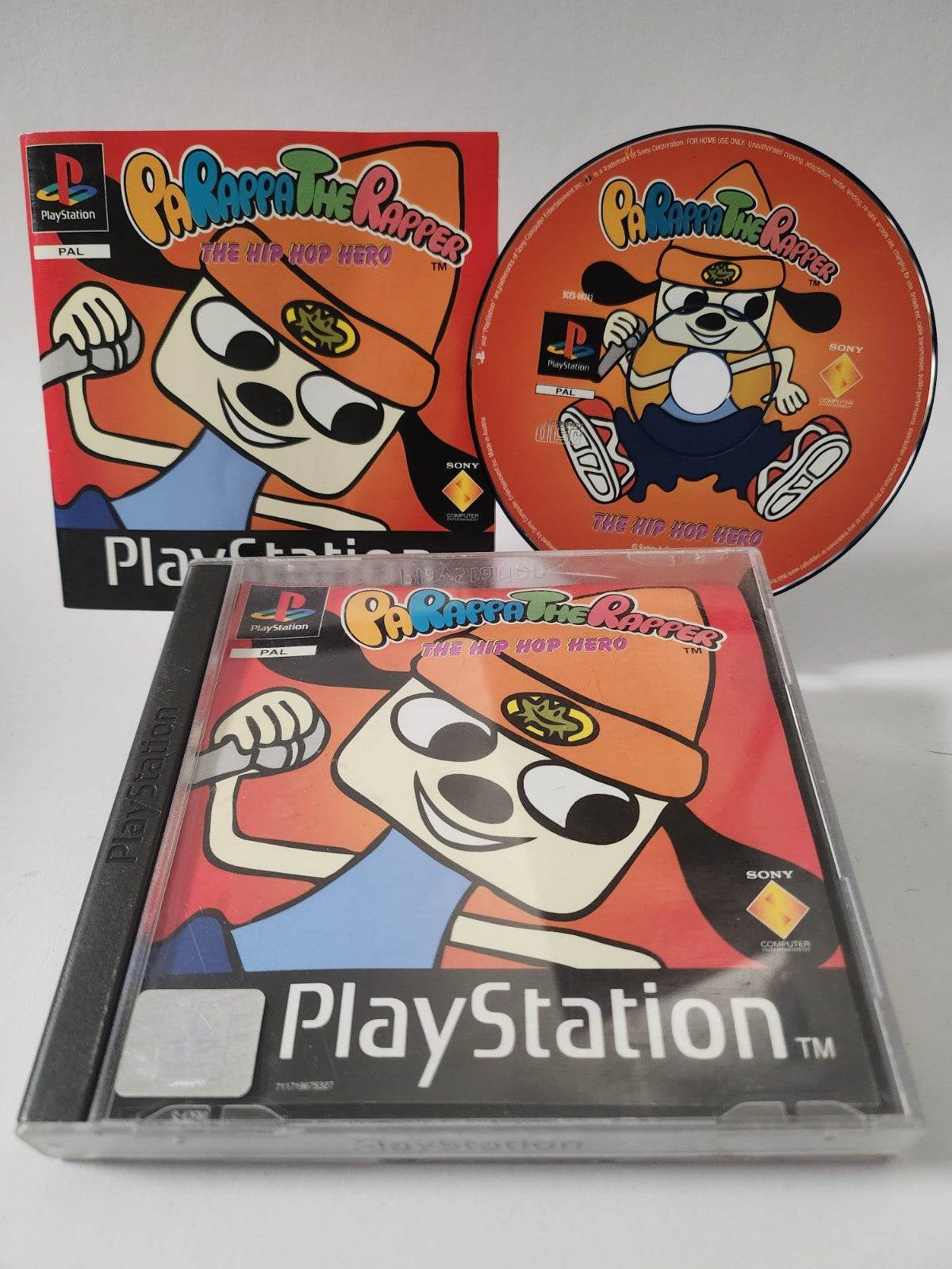 Parappa the Rapper the Hip Hop Hero Playstation 1 - Feniks Gameshop