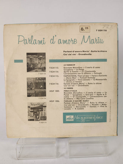 Parlami d'amore Mariu Single Vinyl - Feniks Gameshop