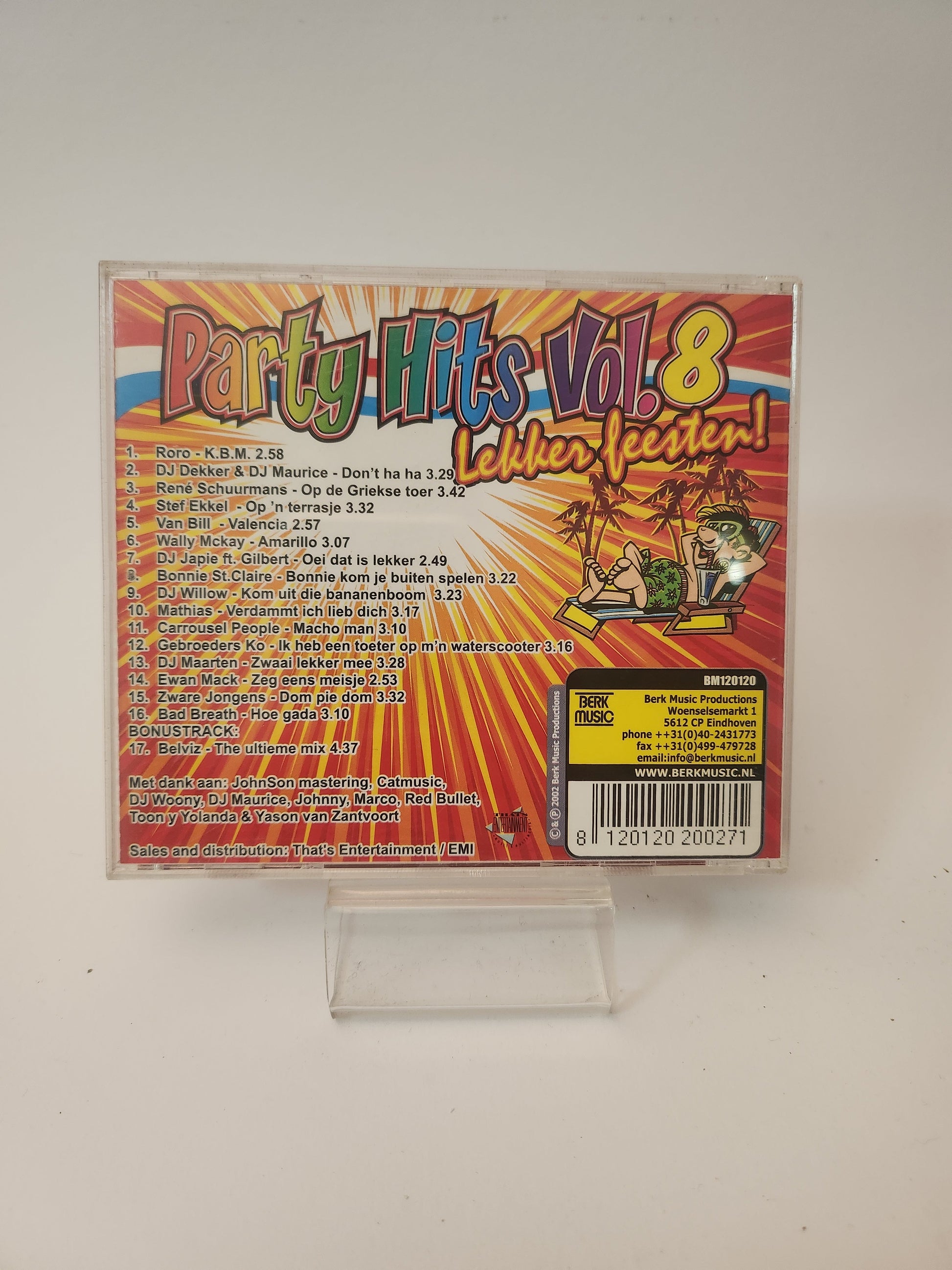 Party Hits Volume 8 CD - Cd