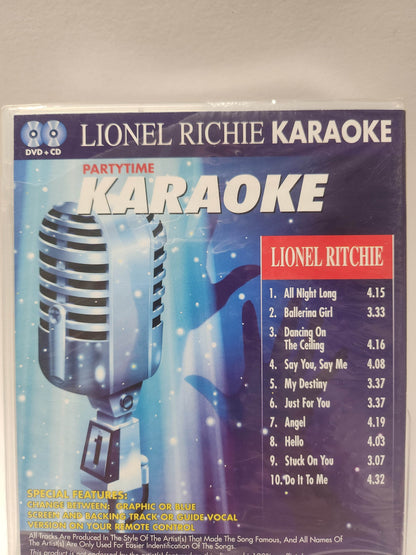 Partytime Karaoke Lionel Richie geseald DVD - Feniks Gameshop