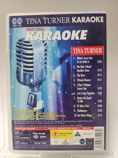 Partytime Karaoke Tina Turner DVD - Feniks Gameshop