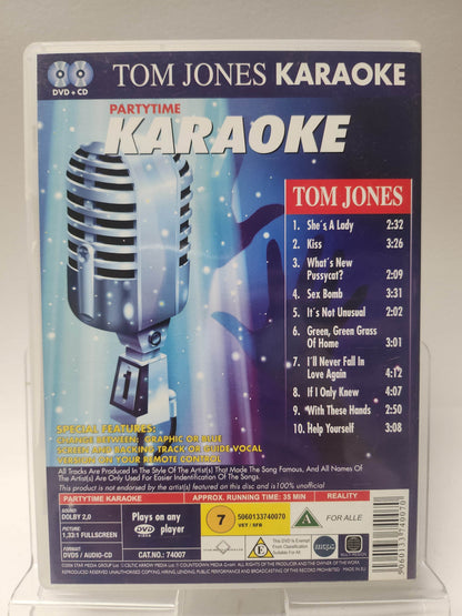 Partytime Karaoke Tom Jones DVD - Feniks Gameshop