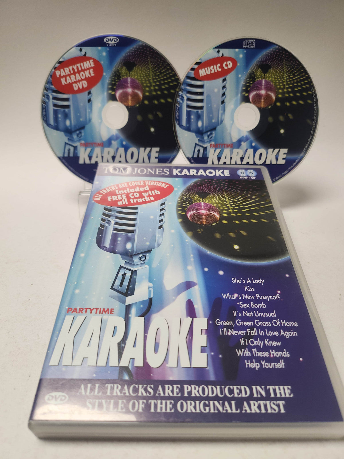 Partytime Karaoke Tom Jones DVD - Feniks Gameshop