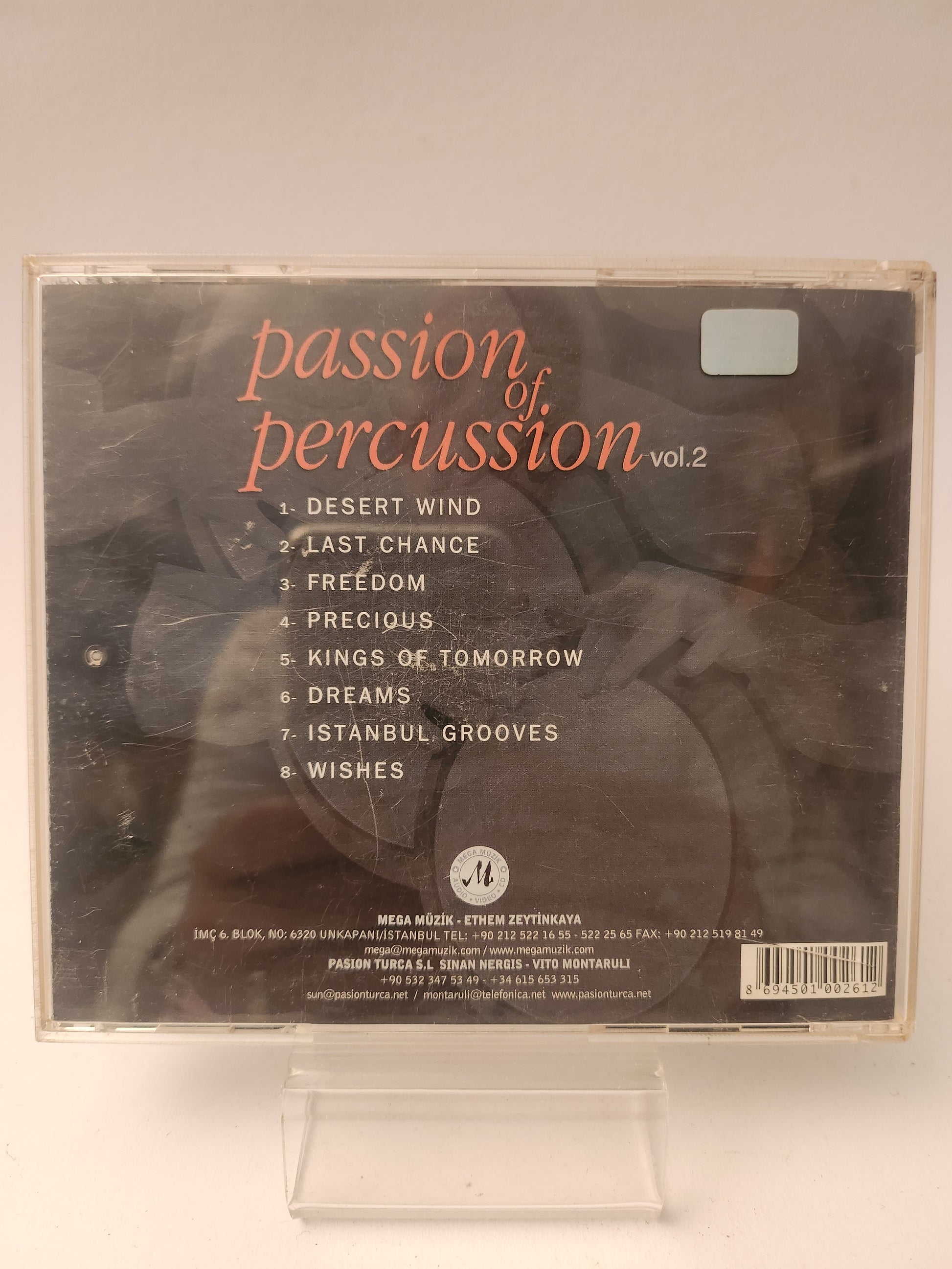 Passion of Percussion CD - Cd