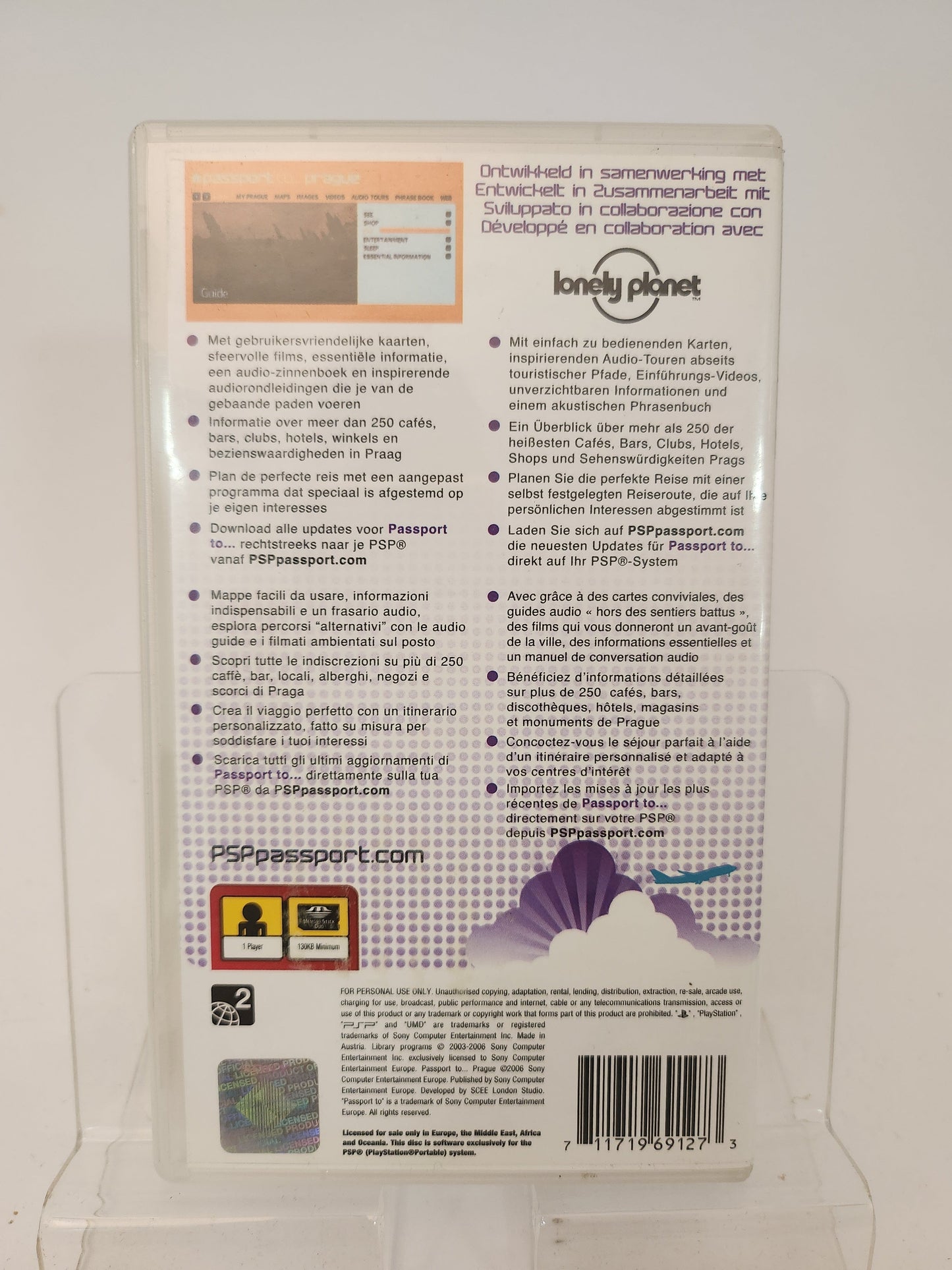 Passport to Prague Playstation Portable - Playstation Portable Games