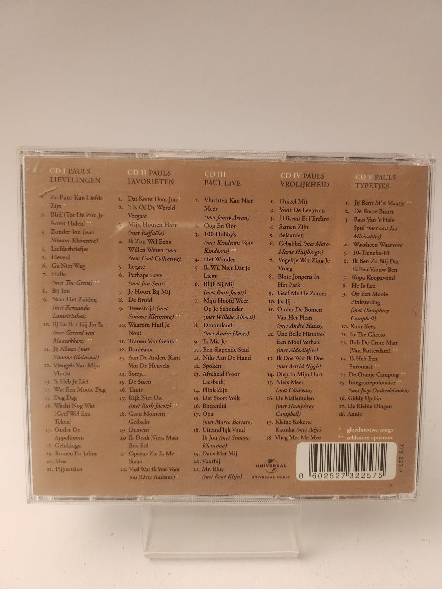 Paul de Leeuw: Honderd uit één CD - Cd