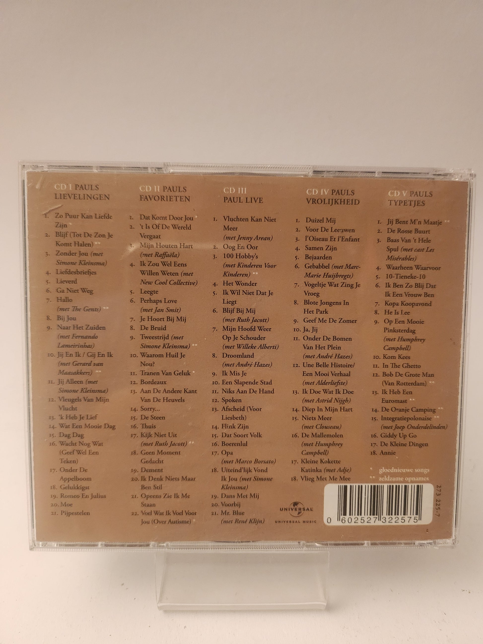 Paul de Leeuw: Honderd uit één CD - Cd