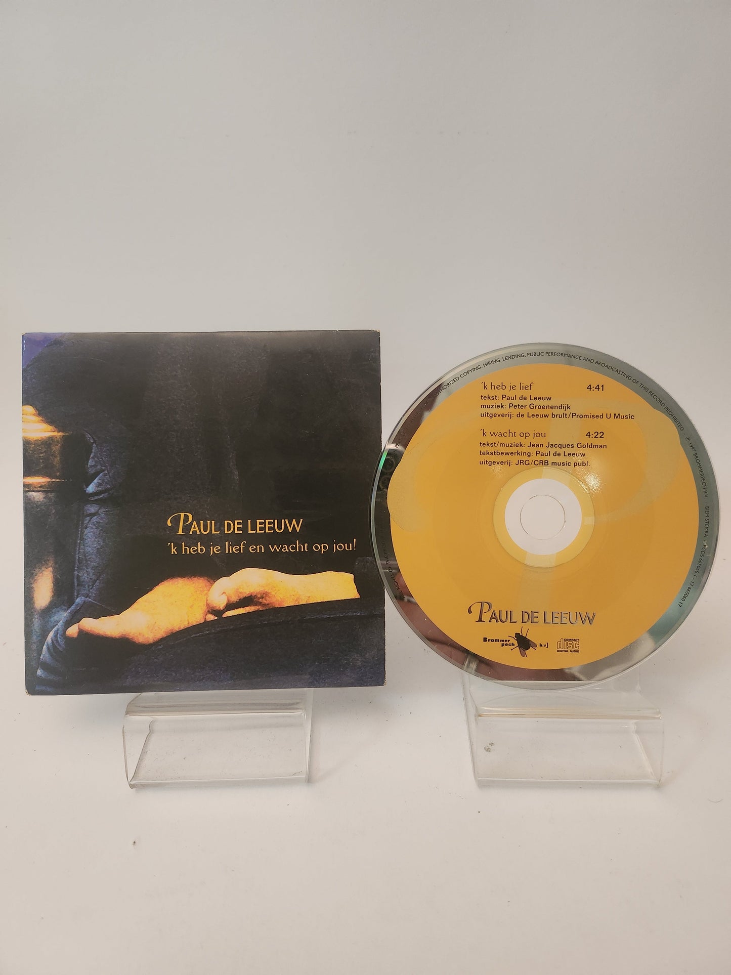 Paul de Leeuw: ’K heb je Lief en Wacht op Jou! CD Single - CD Single