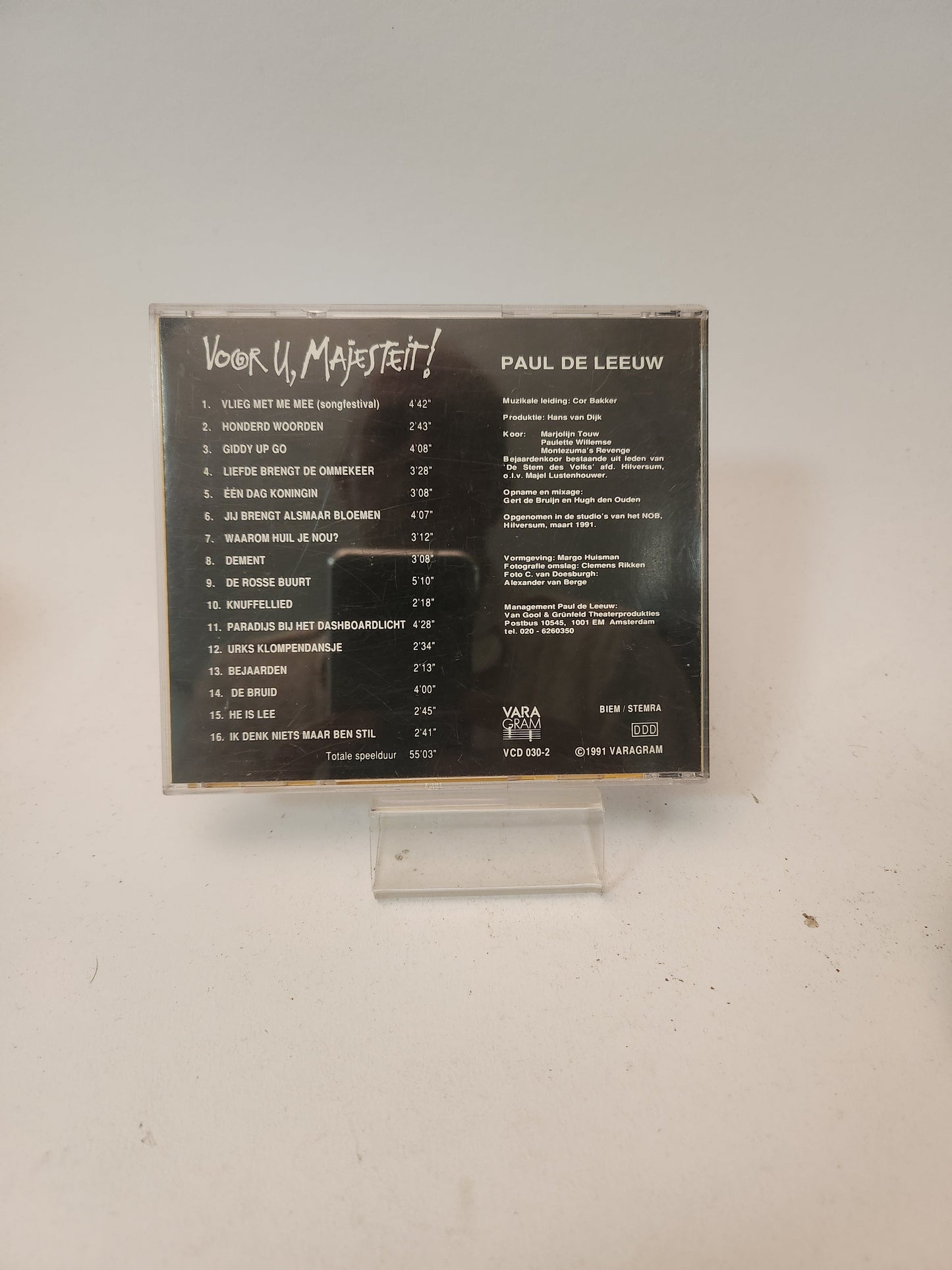 Paul de Leeuw: Voor U Majesteit CD - Cd