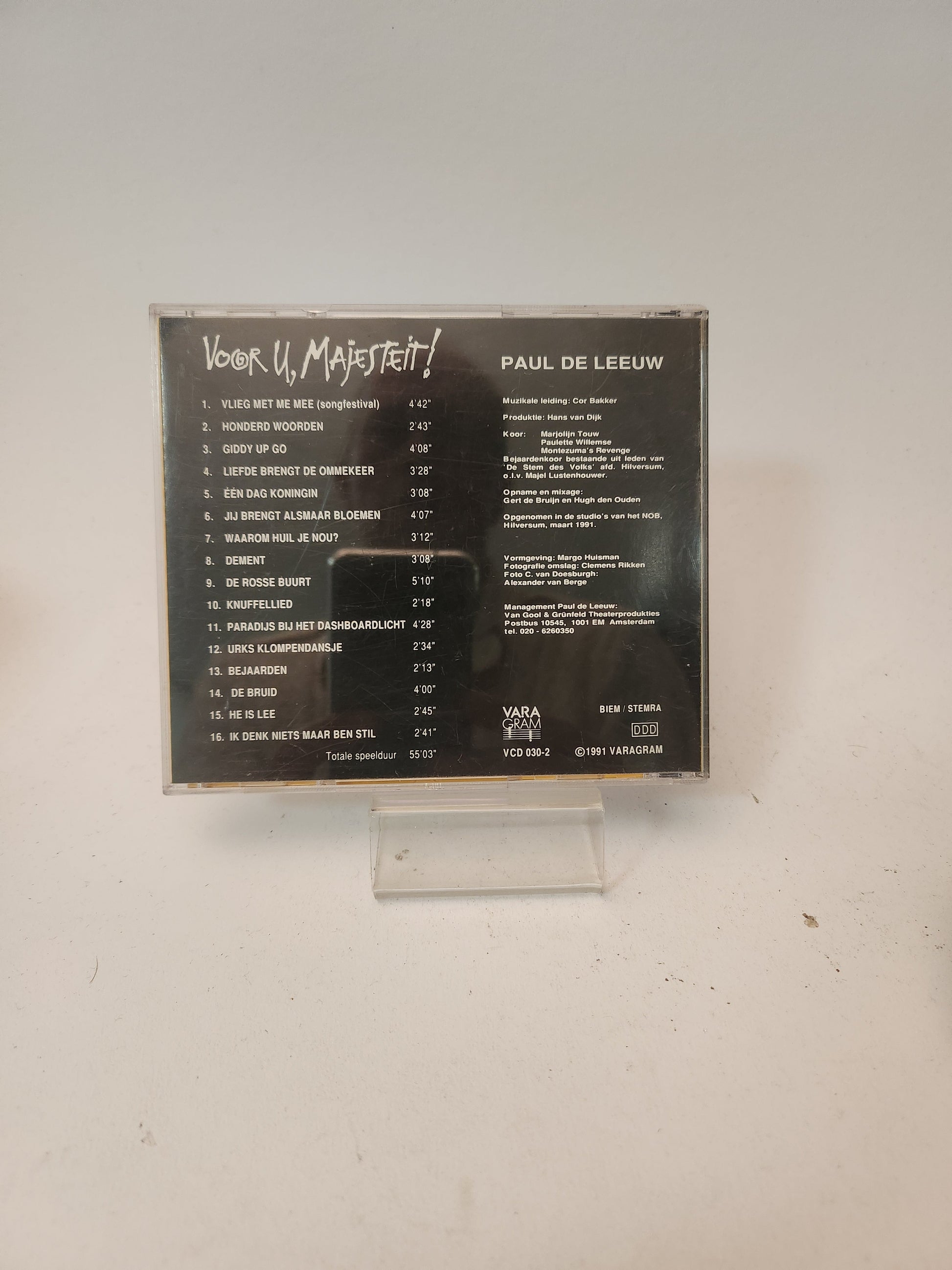 Paul de Leeuw: Voor U Majesteit CD - Cd