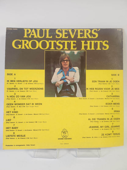 Paul Severs: Grootste Hits LP Vinyl - Feniks Gameshop