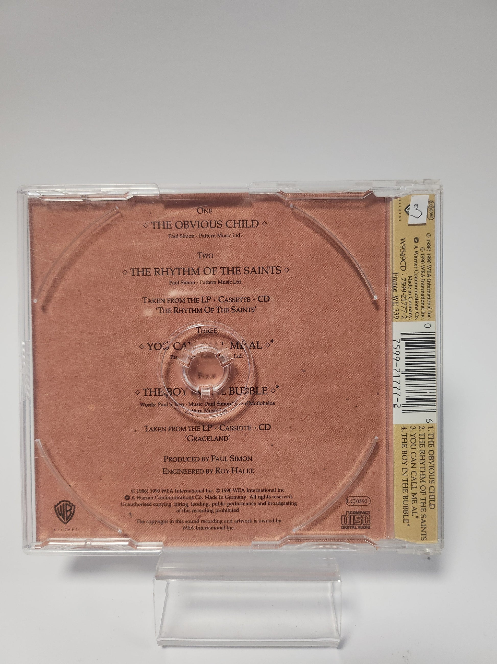 Paul Simon: the Obvious Child CD Single - Cd