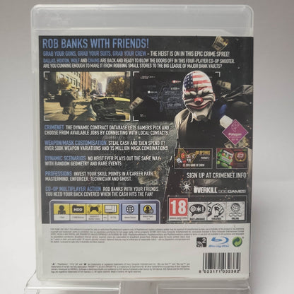 Payday 2 Playstation 3 - Feniks Gameshop