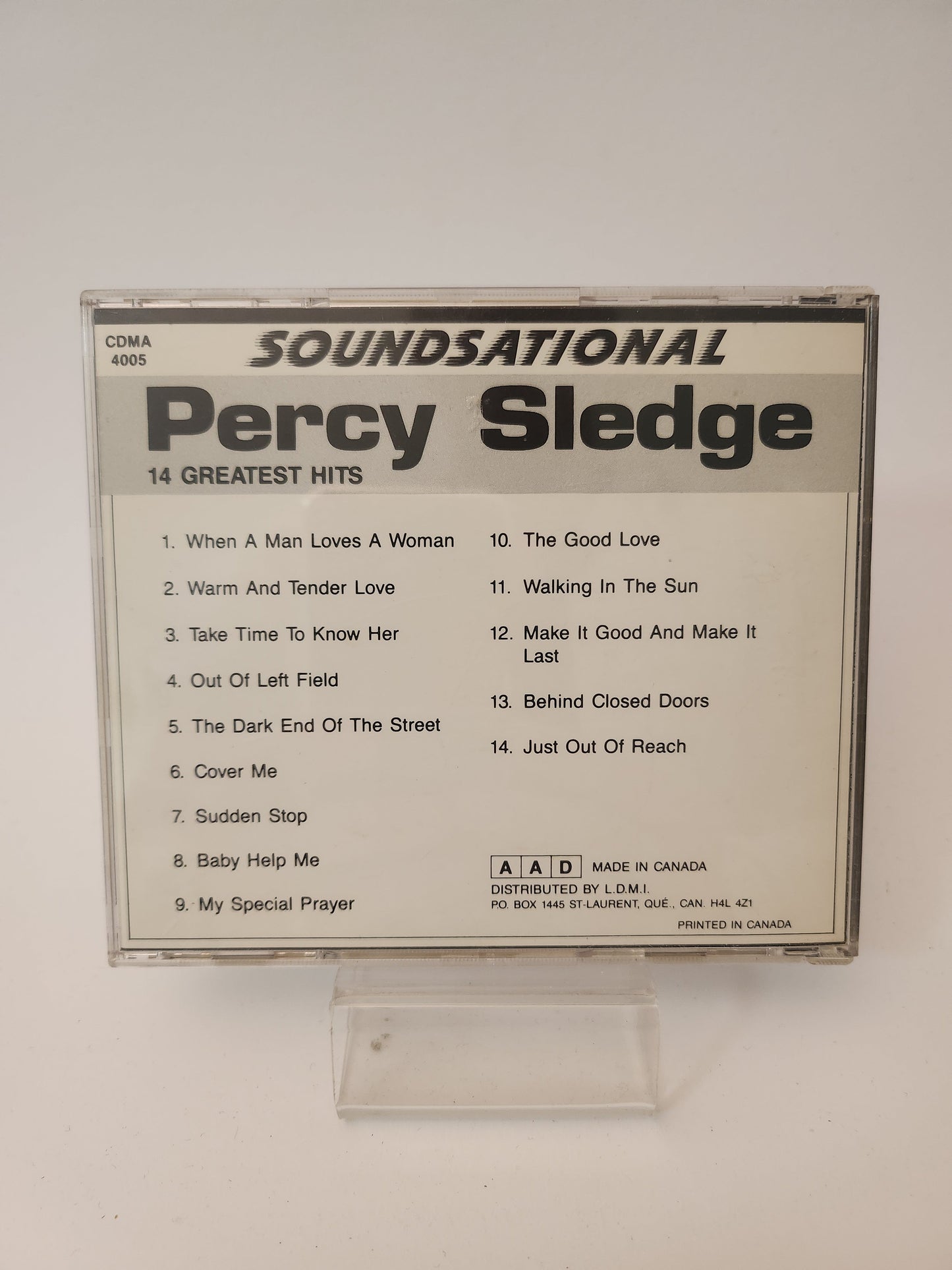 Percy Sledge: 14 Greatest Hits CD - Cd