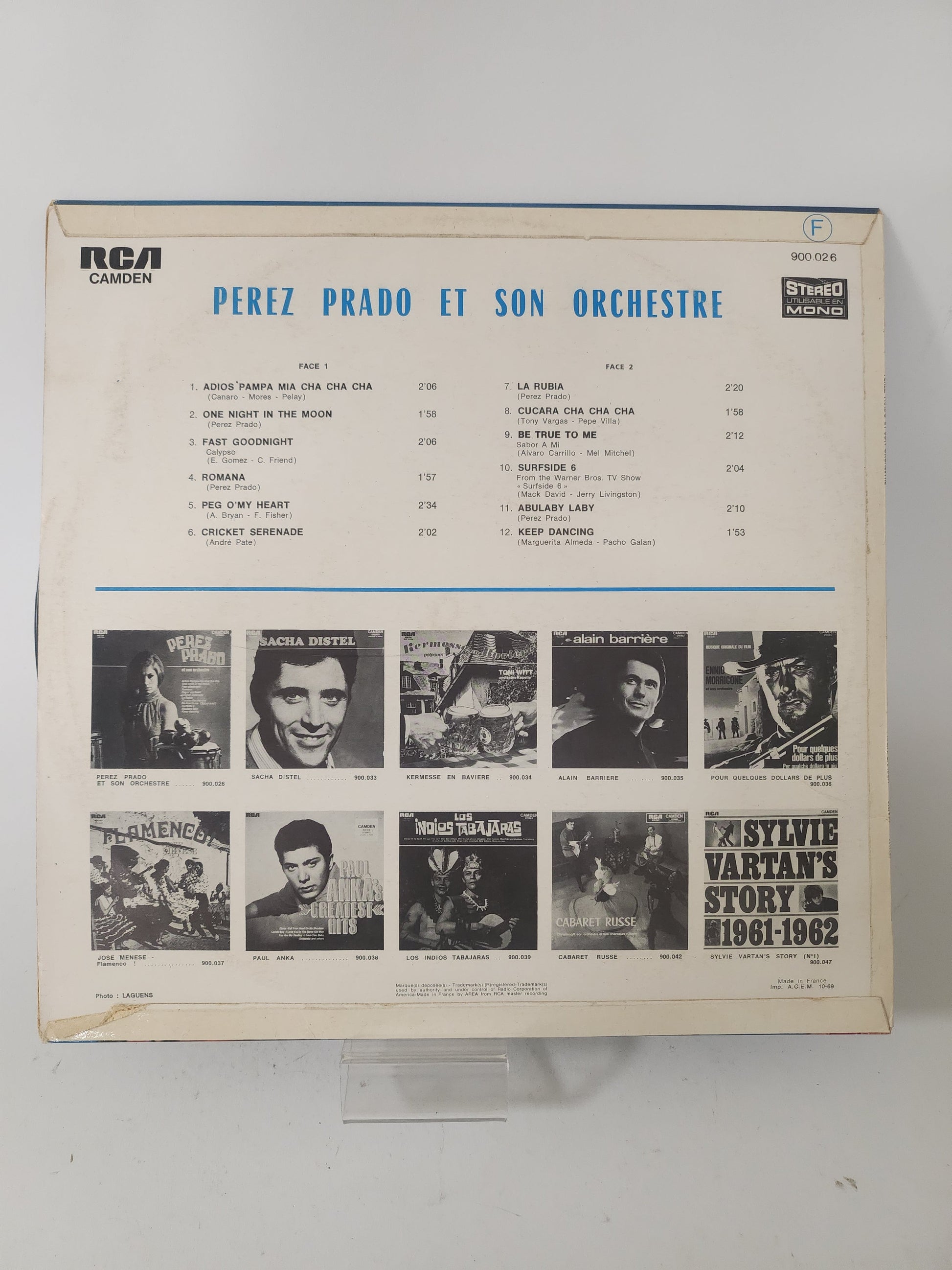 Perez Prado et son Orchestre LP Vinyl - Lp Vinyl