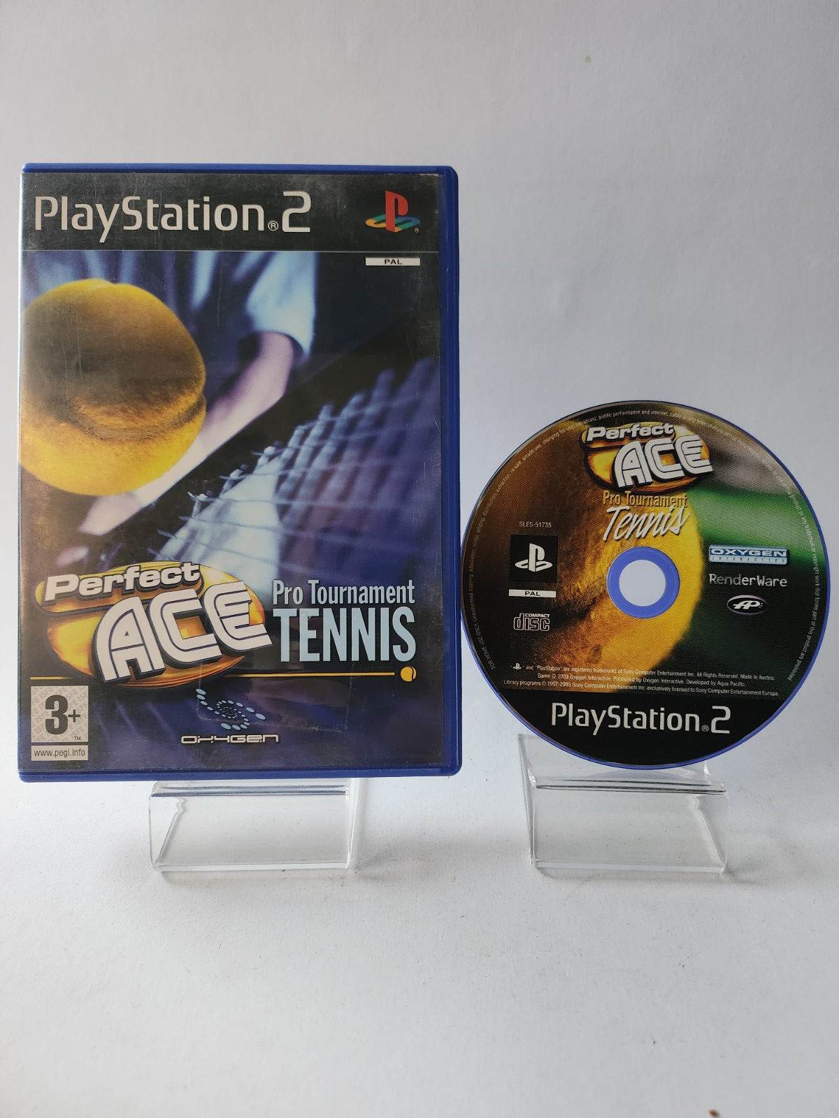Perfect Ace Pro Tournament Tennis (No Book) Playstation 2 - Feniks Gameshop